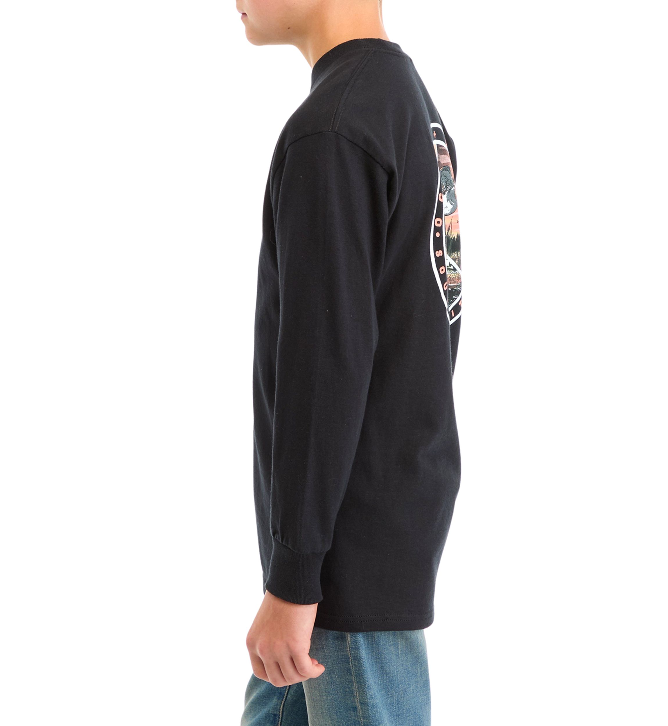 Boys 8-20 Long Sleeve Yardwork Graphic T-Shirt