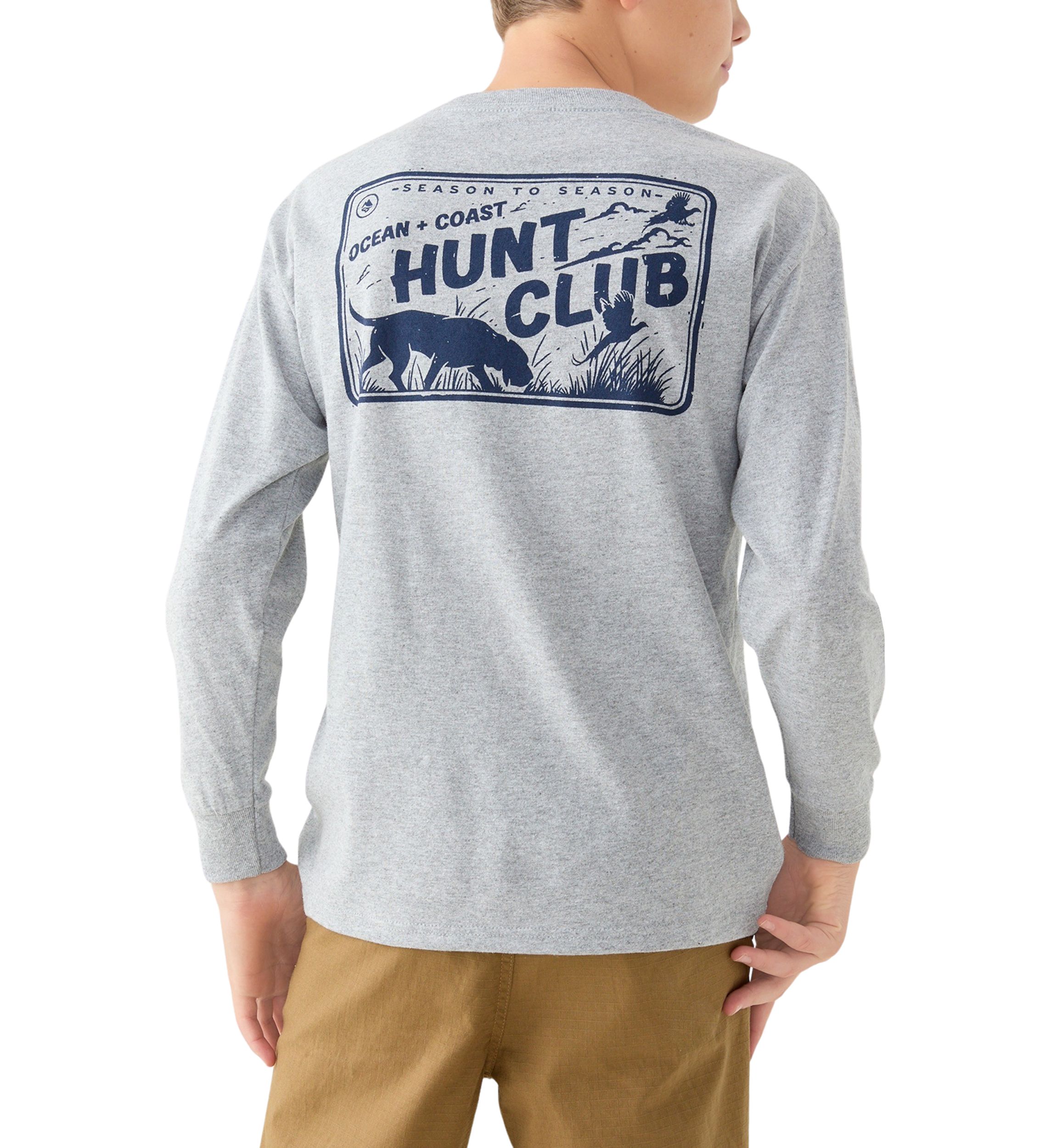 Boys 8-20 Long Sleeve Hunt Club Graphic T-Shirt