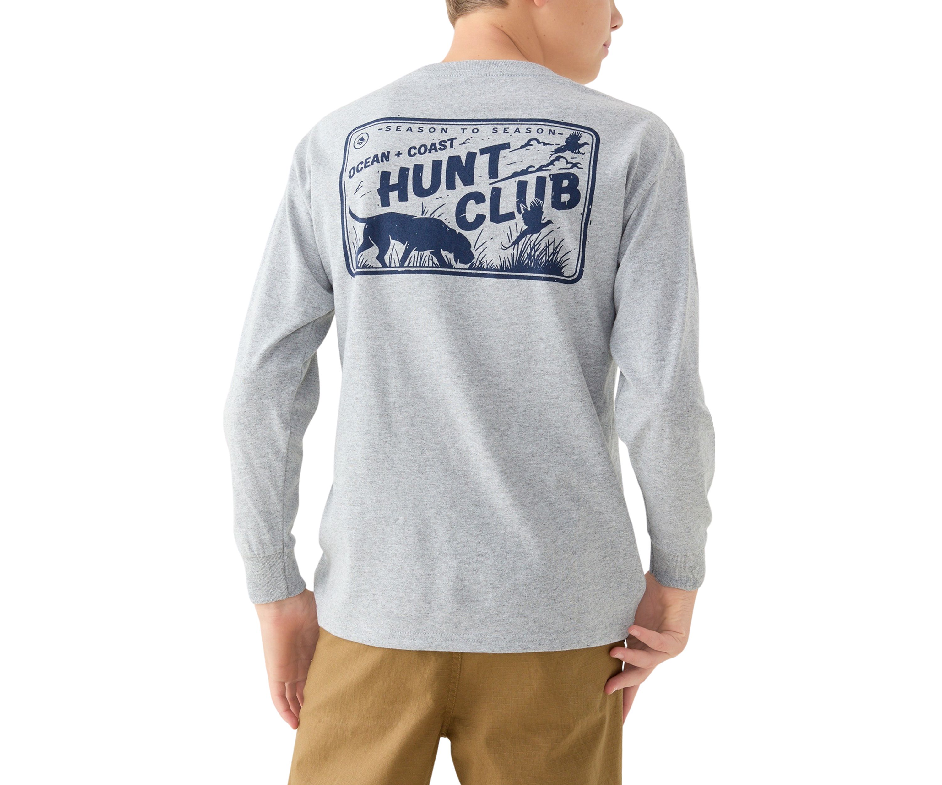 Boys 8-20 Long Sleeve Hunt Club Graphic T-Shirt