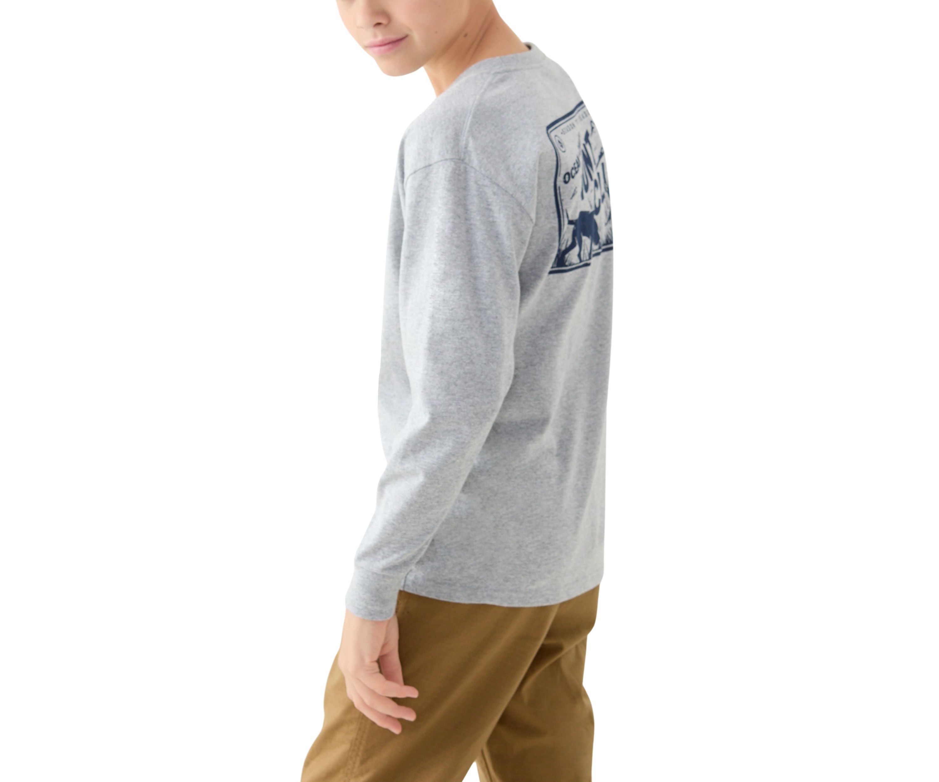 Boys 8-20 Long Sleeve Hunt Club Graphic T-Shirt