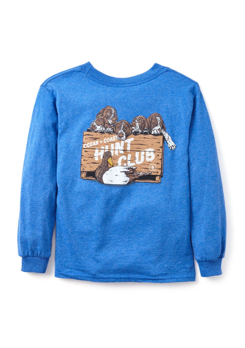 Boys 4-7 Long Sleeve Point Pups Graphic T-Shirt
