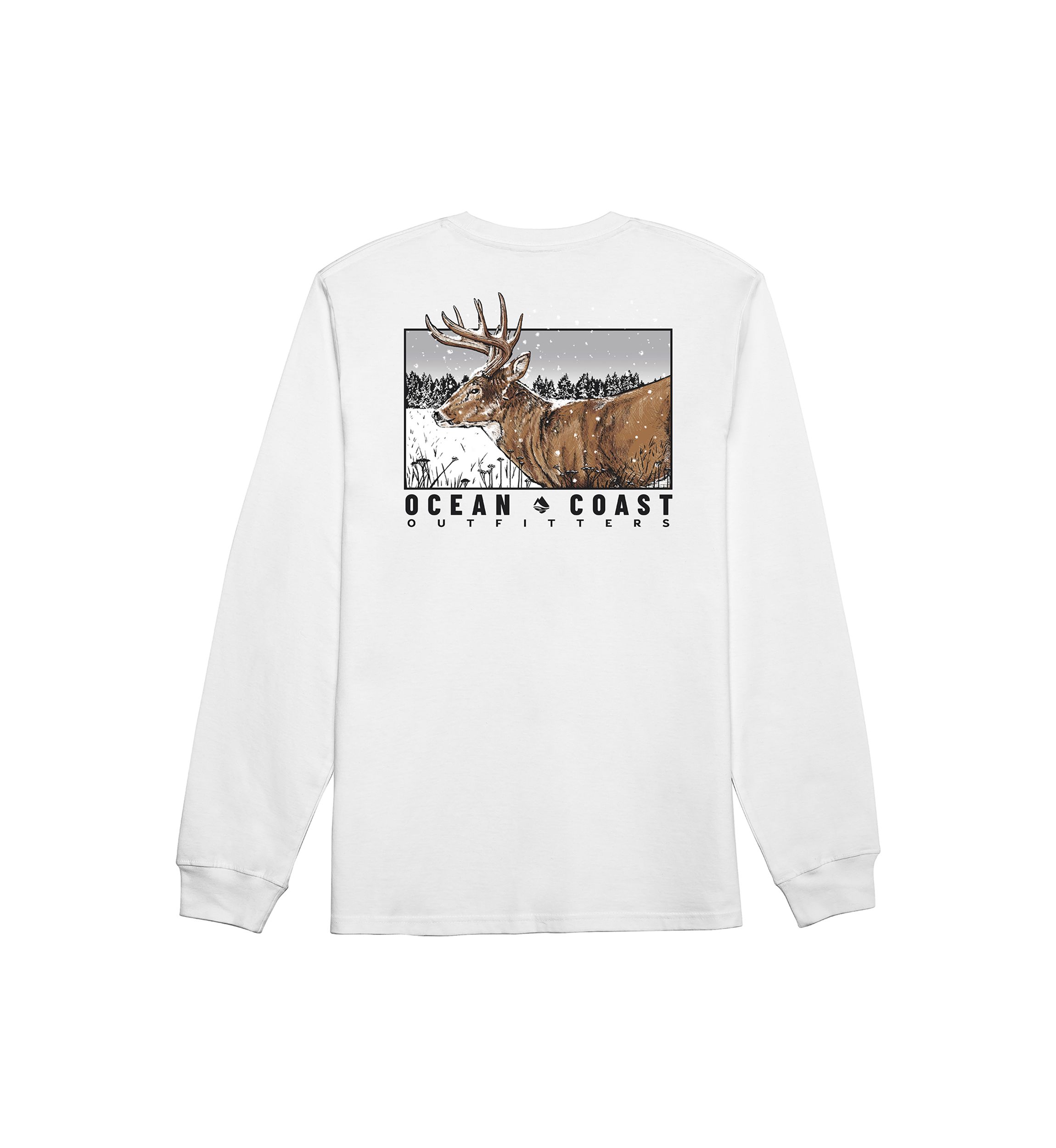 Boys 8-20 Winter Deer Graphic T-Shirt