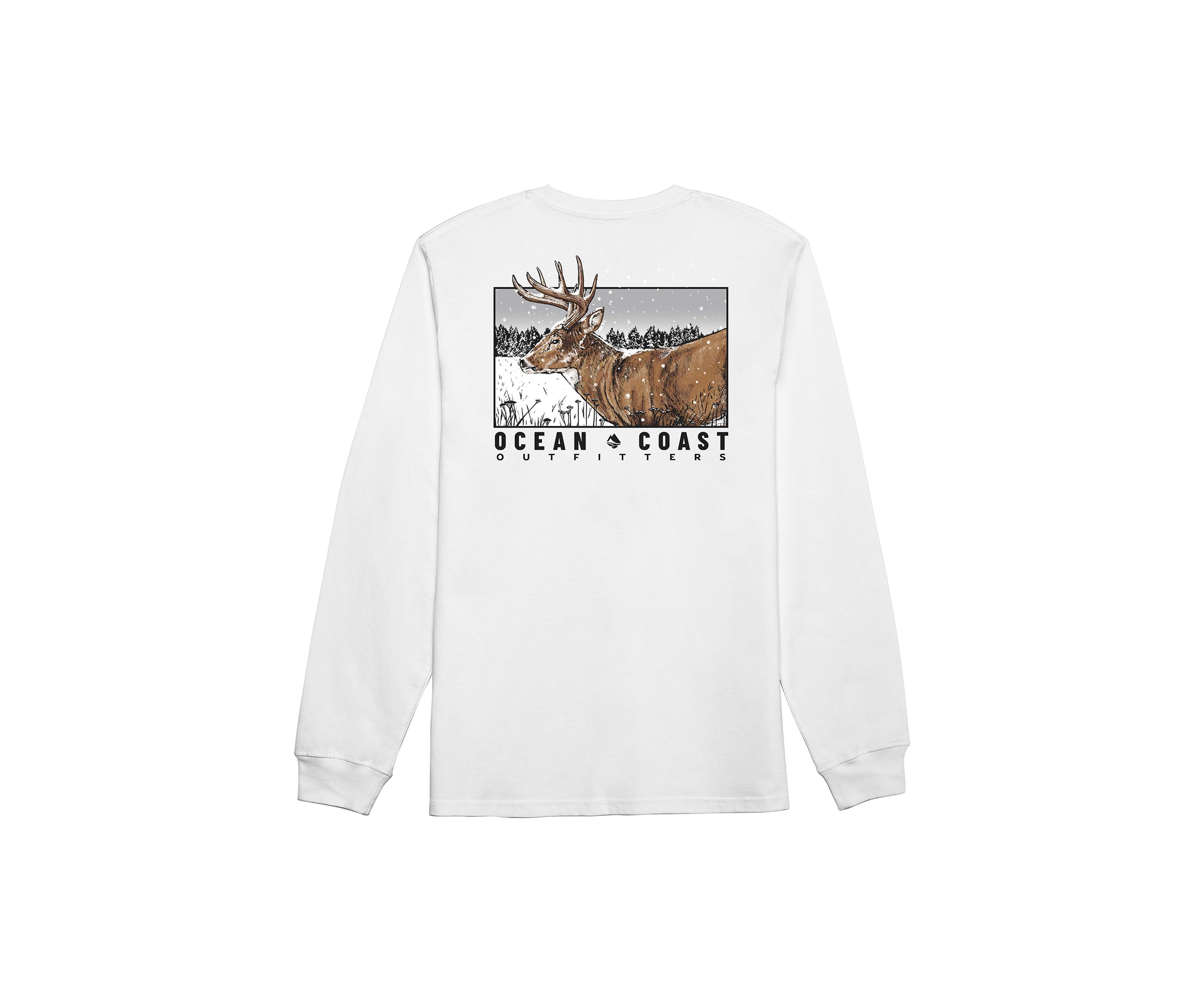 Boys 8-20 Winter Deer Graphic T-Shirt