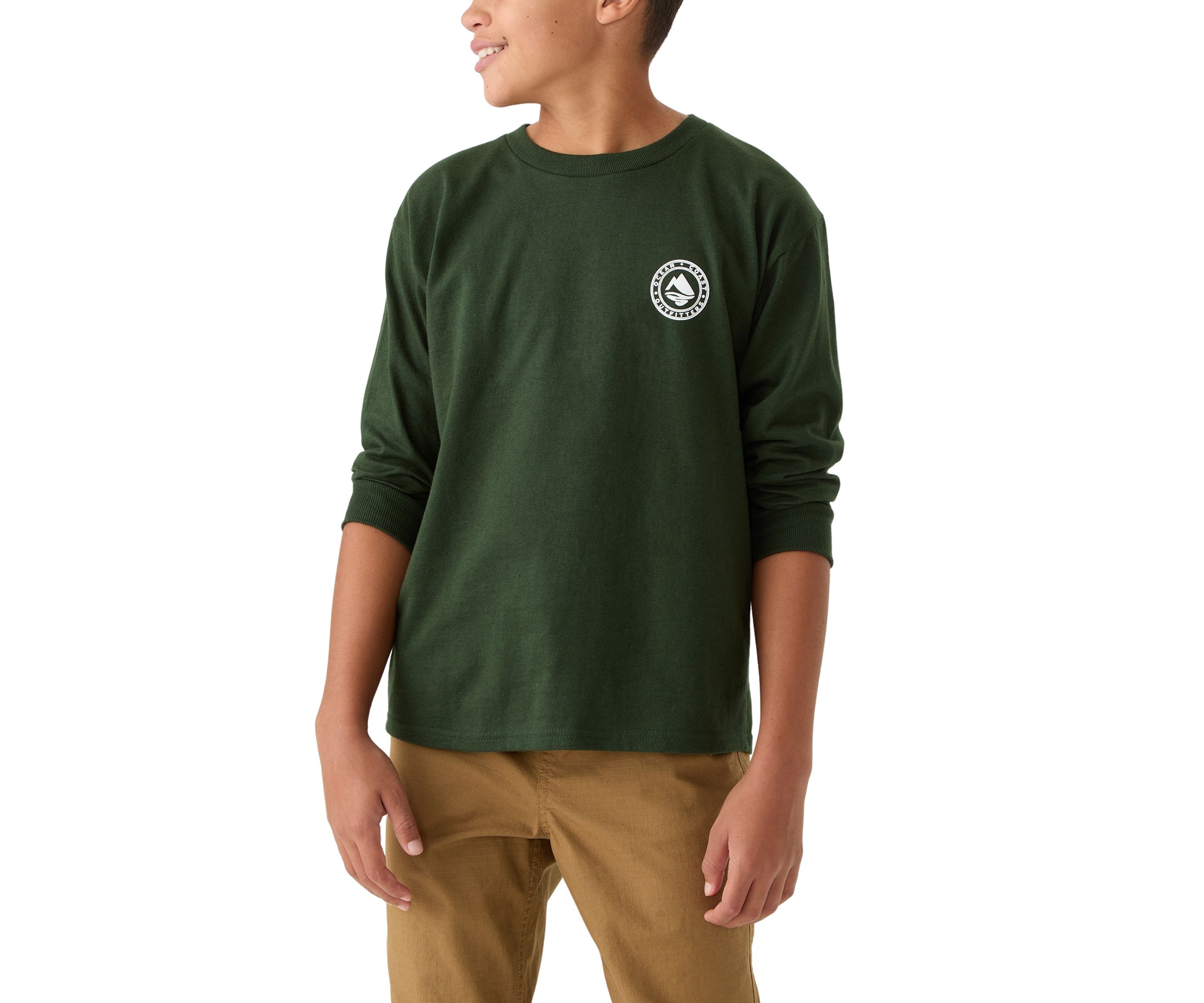 Boys 8-20 Fishing Bear Graphic T-Shirt