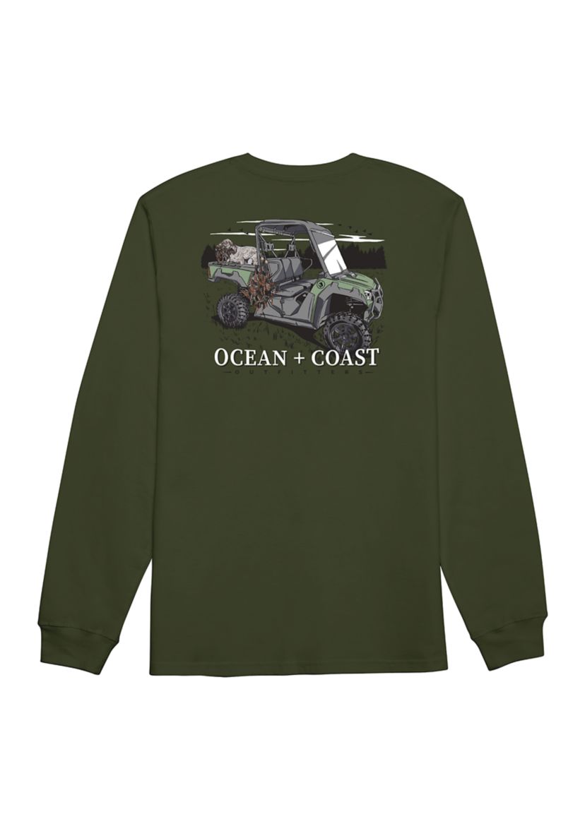 Boys 8-20 Roving Long Sleeve Graphic T-Shirt