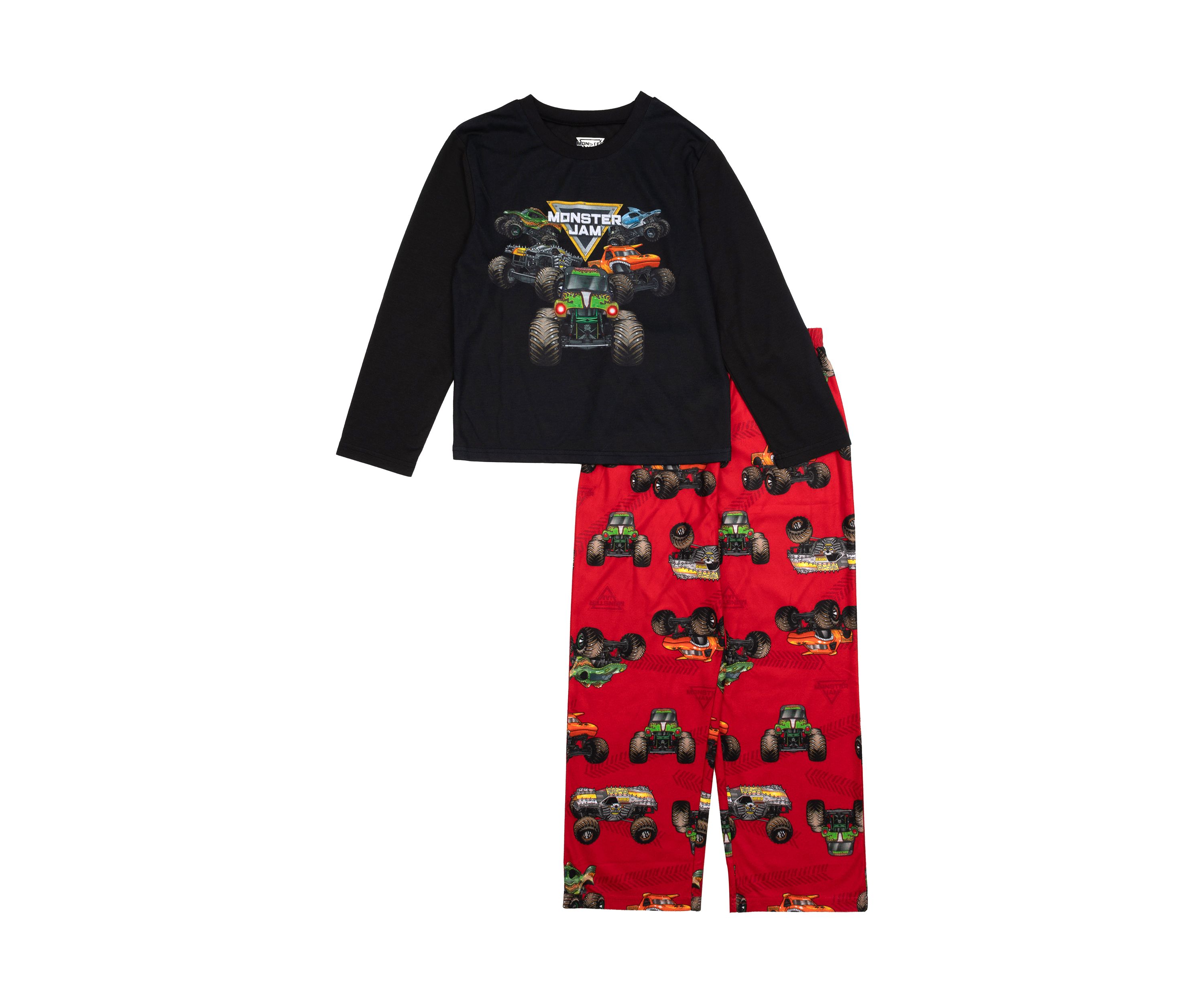 Boys 4-7 Monster Truck Pajama Set 
