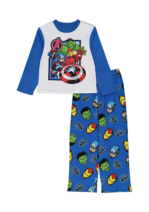 Marvel Avengers Boys 4-6x Avengers Fleece Pajama Set