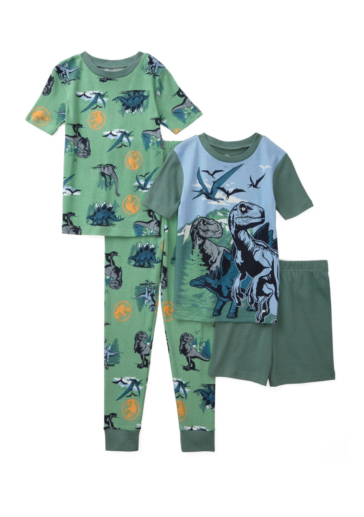 Boys 4-10 Dinosaur Pajama Set 