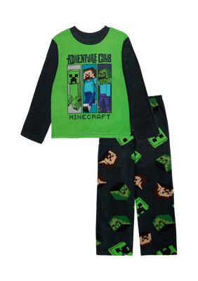 Minecraft Boys 8 20 Printed Pajama Set belk