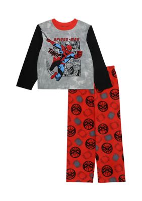 AME Boys 4 7 Spider Man 2 Piece Pajama Set belk