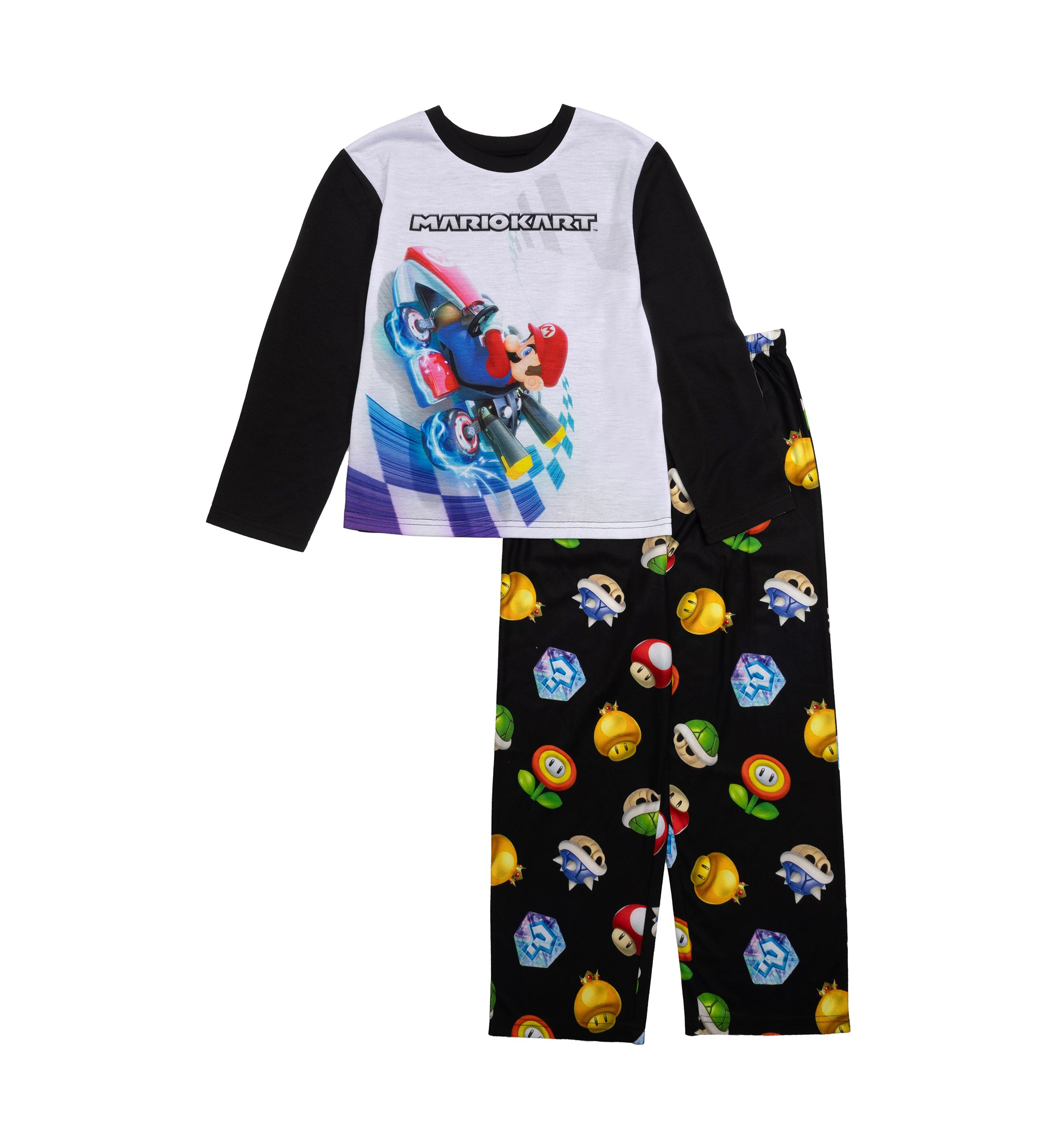 Boys 4-7 Mario Graphic Pajama Set