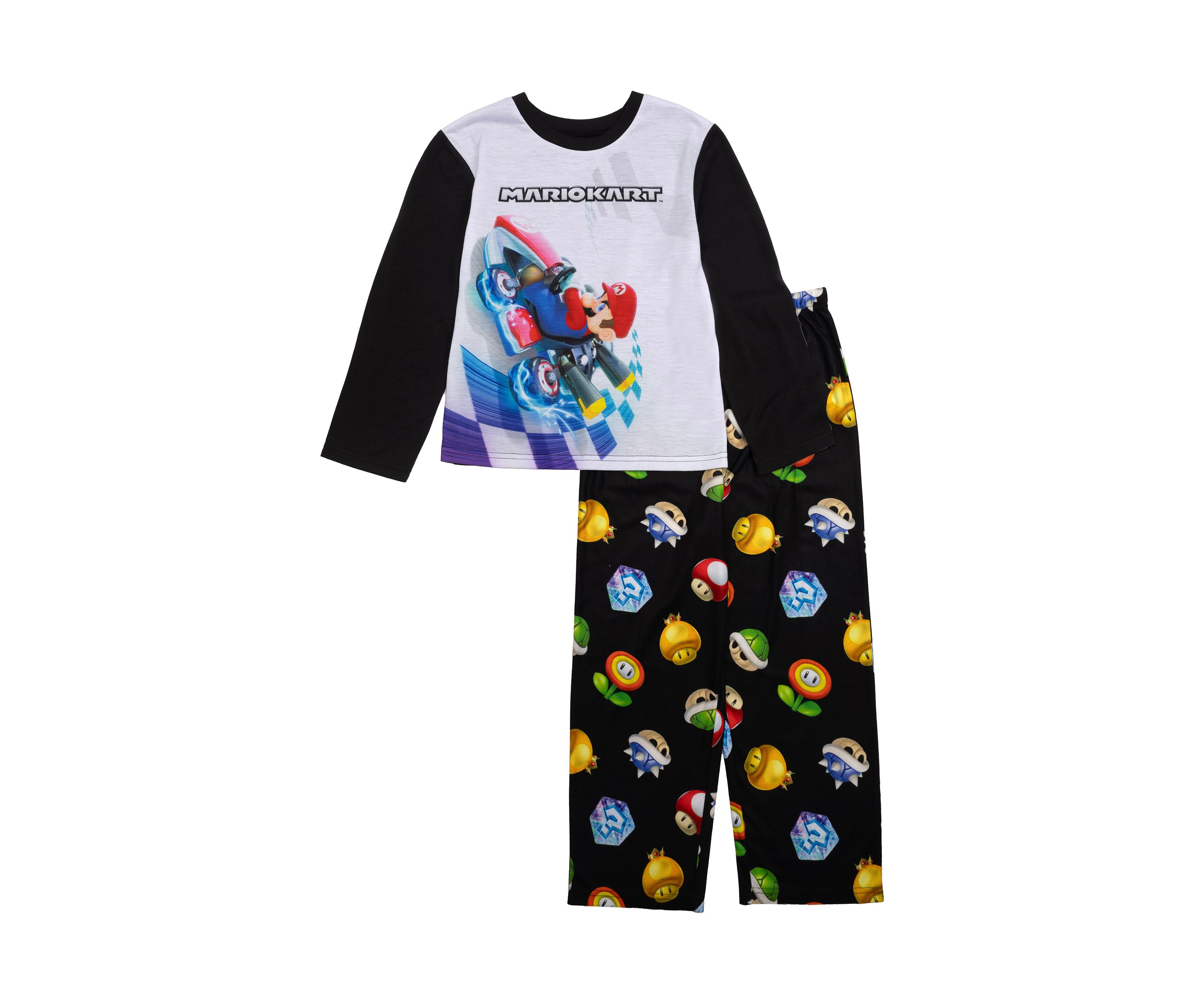 Boys 4-7 Mario Graphic Pajama Set