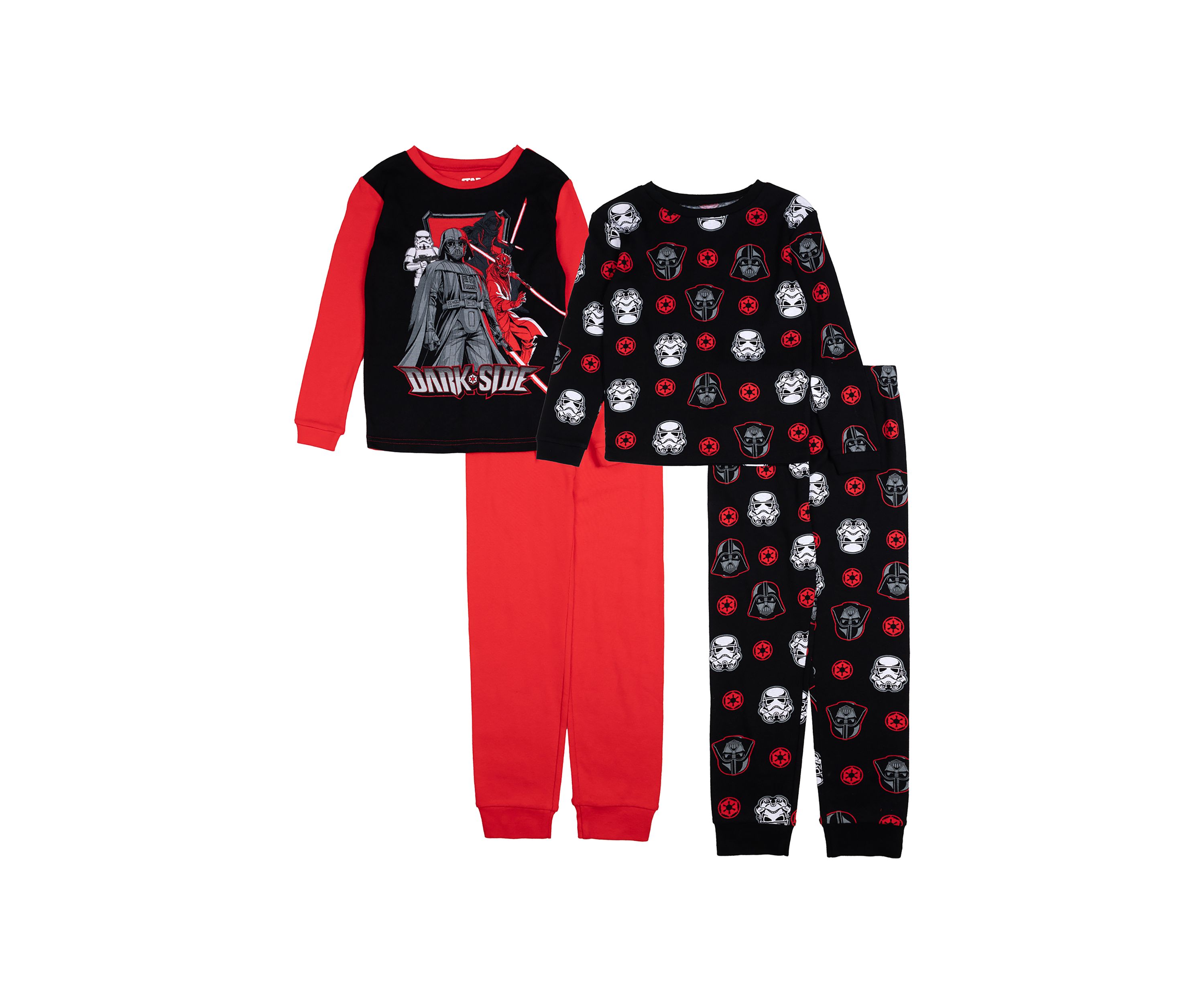 Boys 4-10 4 Piece Printed Pajama Set