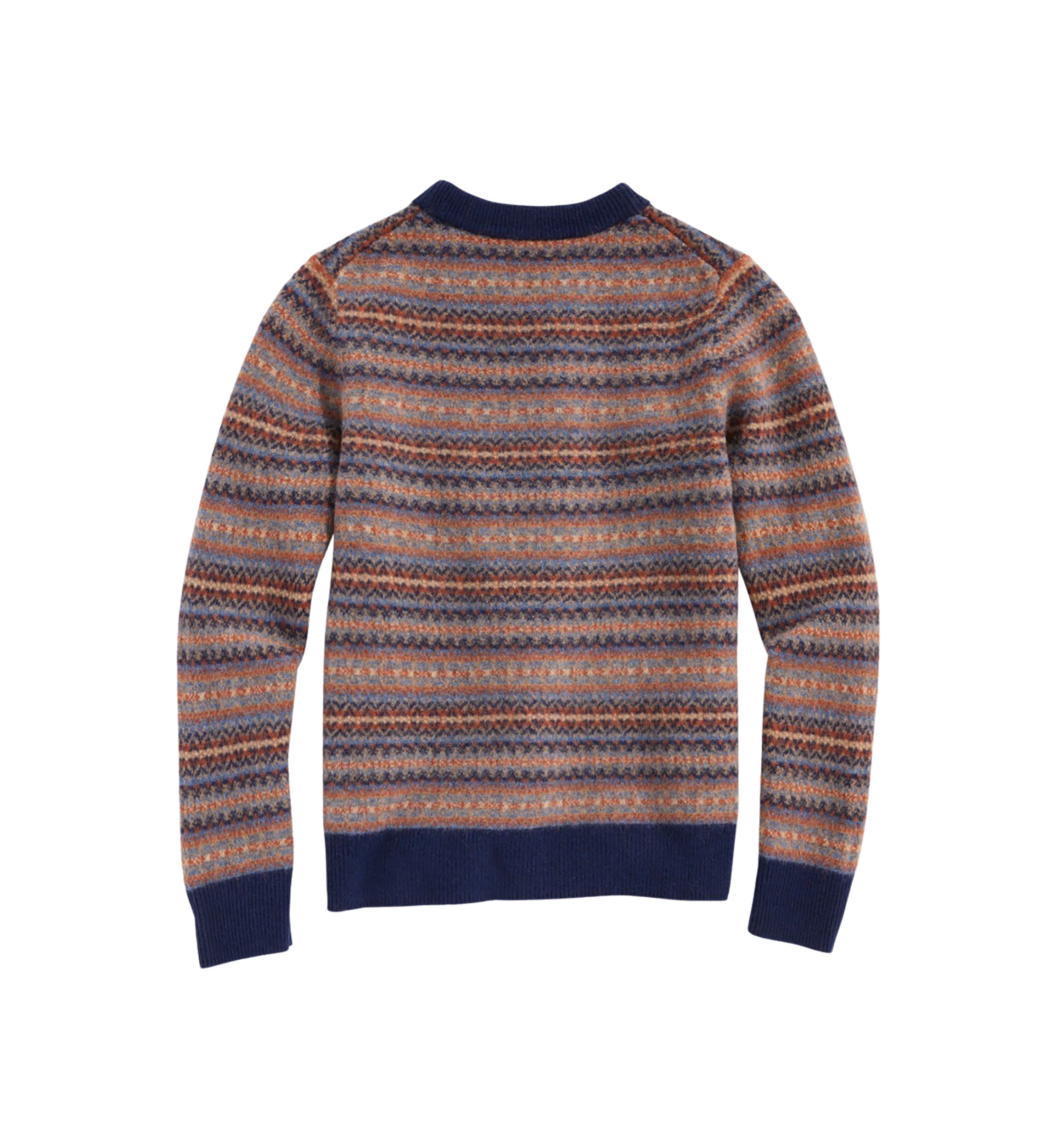 Boys 8-20 Fair Isle Crew Neck Sweater