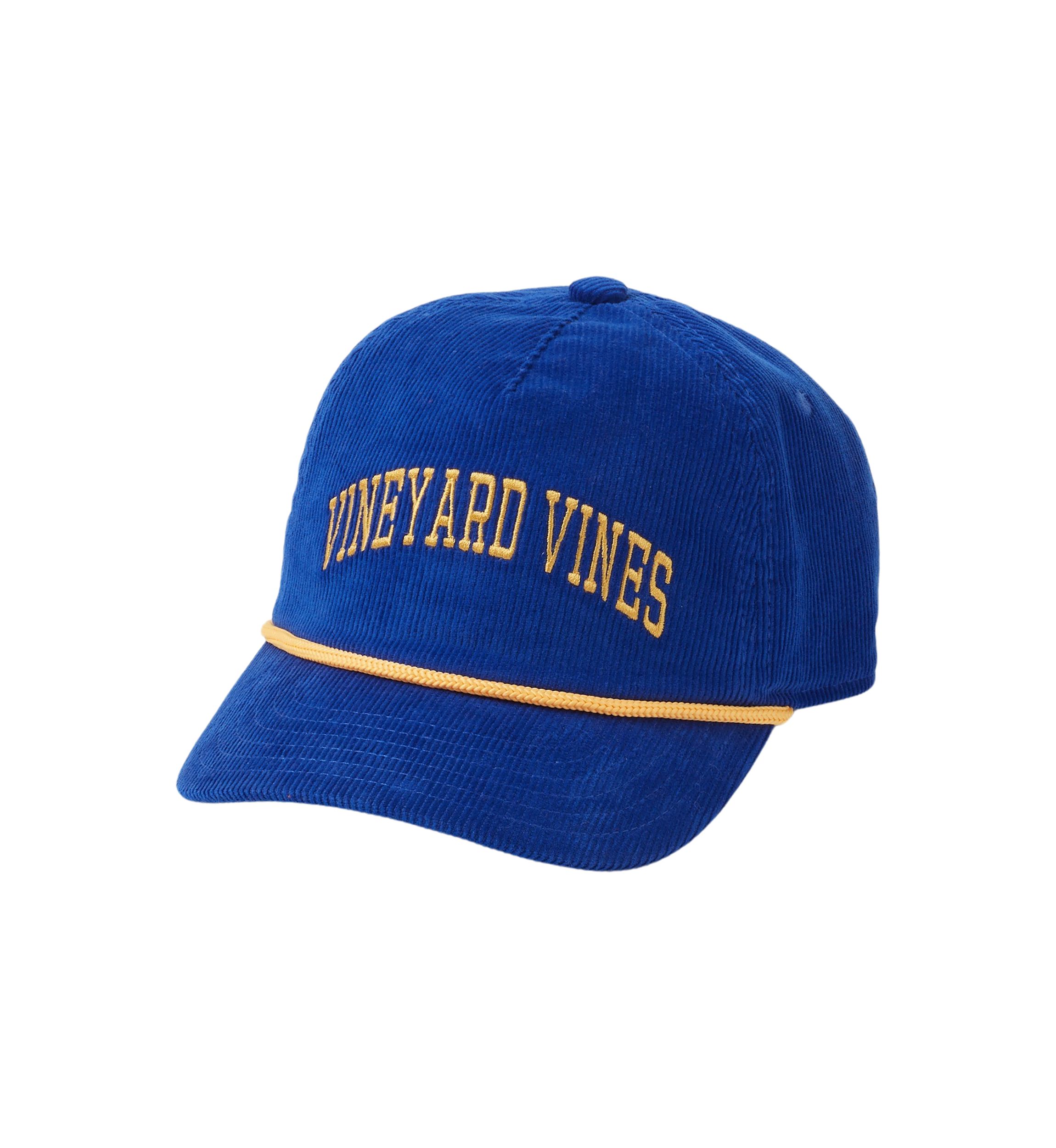 Boys 8-20 Collegiate Logo Corduroy 5 Panel Hat