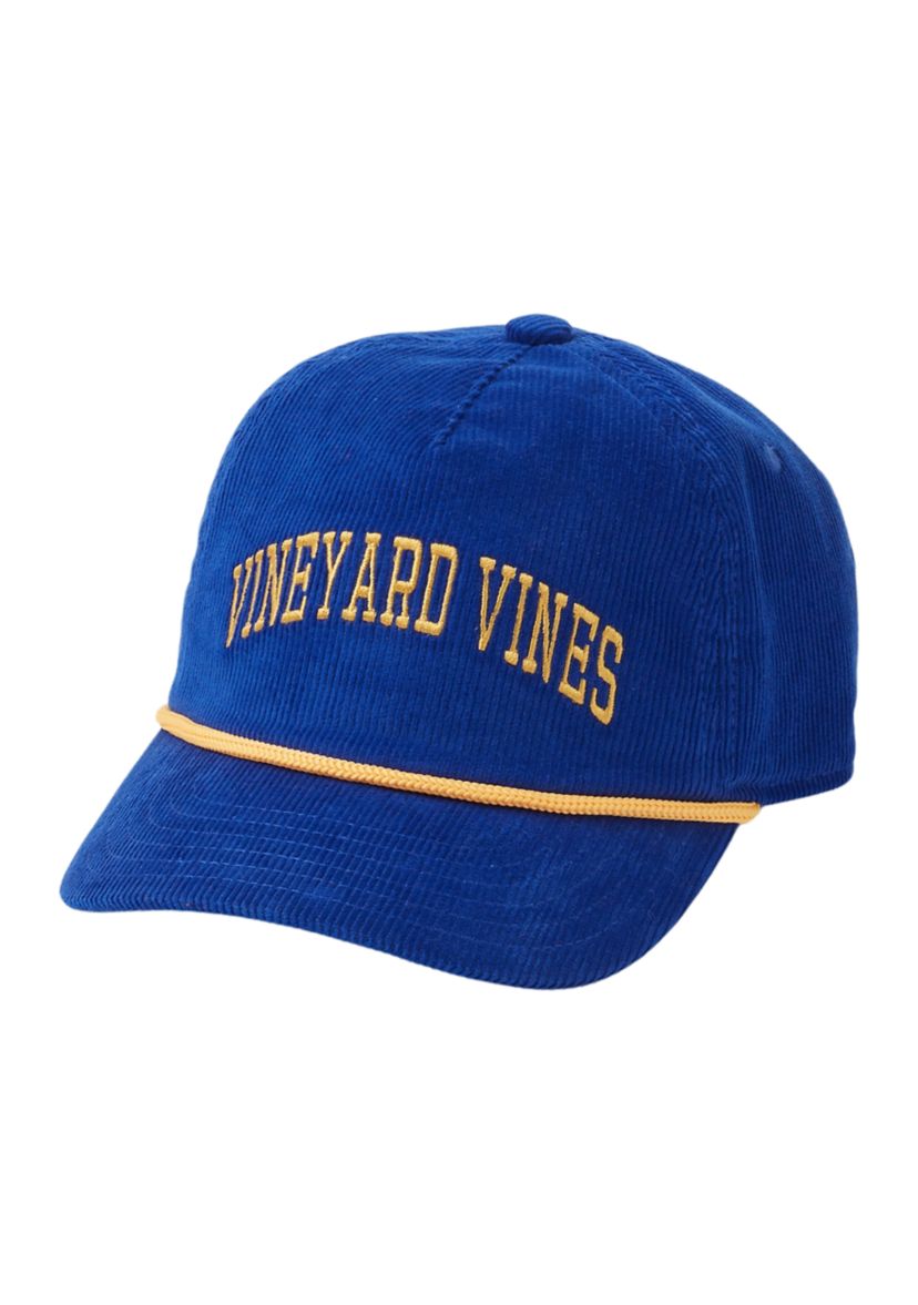 Boys 8-20 Collegiate Logo Corduroy 5 Panel Hat
