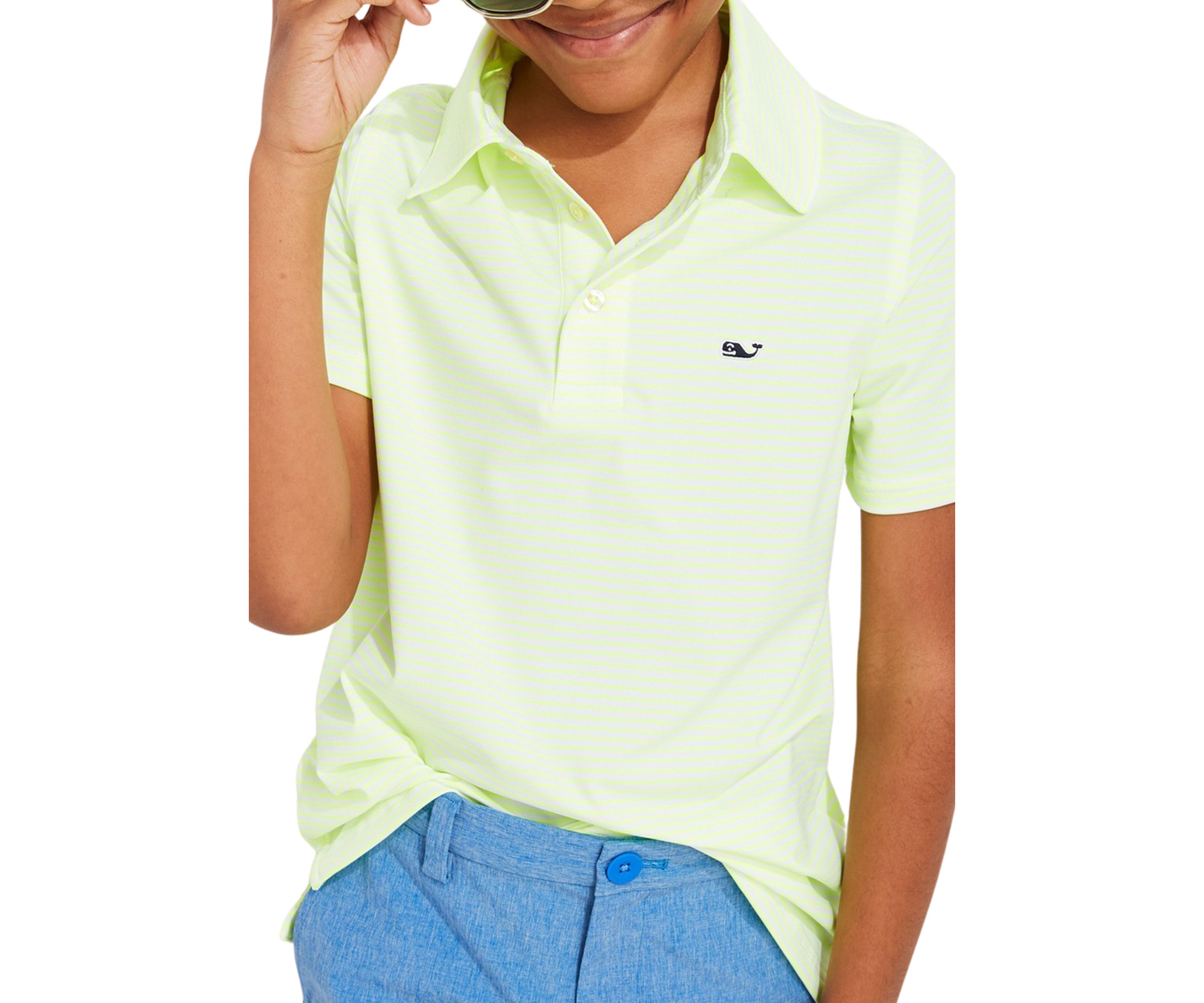 Boys 8-20 Bradley Stripe Sankaty Polo