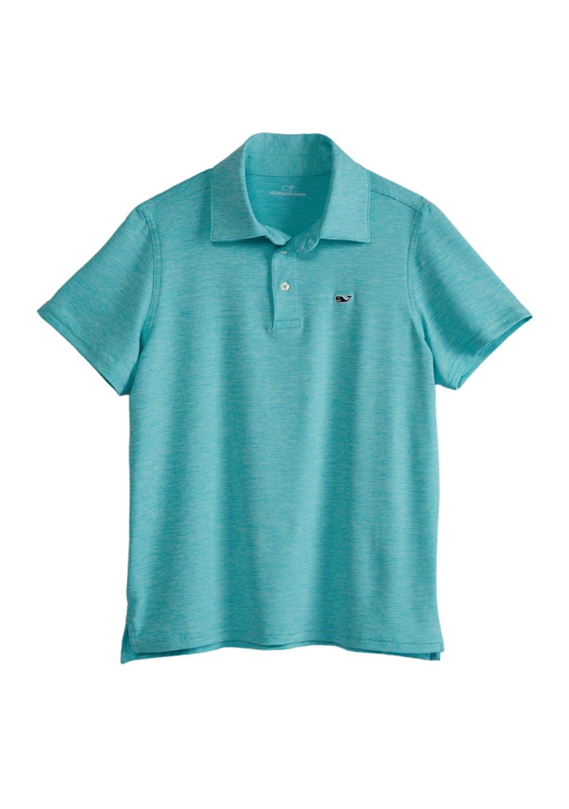 Boys 8-20 Short Sleeve Whale Logo Polo Shirt 