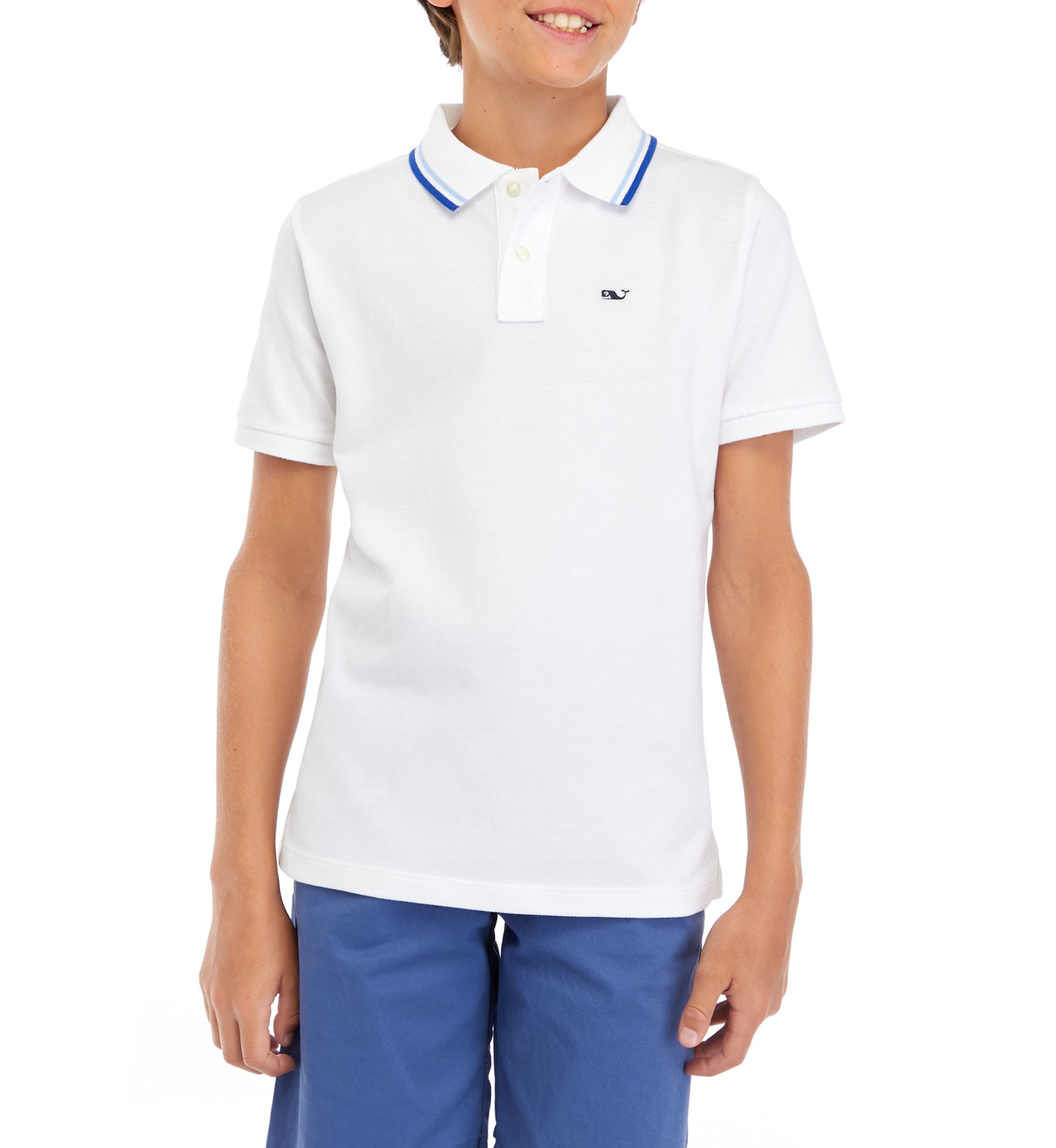 Boys 8-20 Classic Tipped Piqué Polo Shirt
