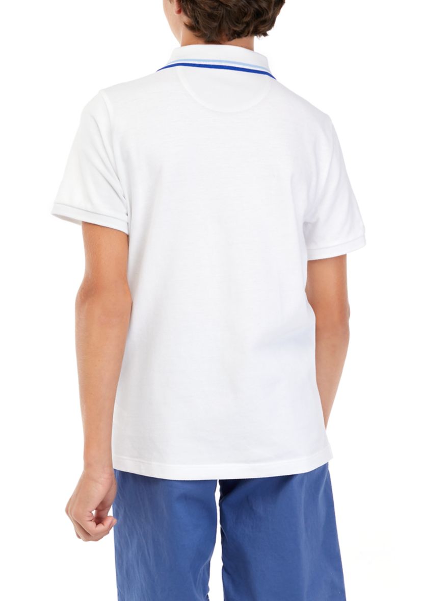 Boys 8-20 Classic Tipped Piqué Polo Shirt