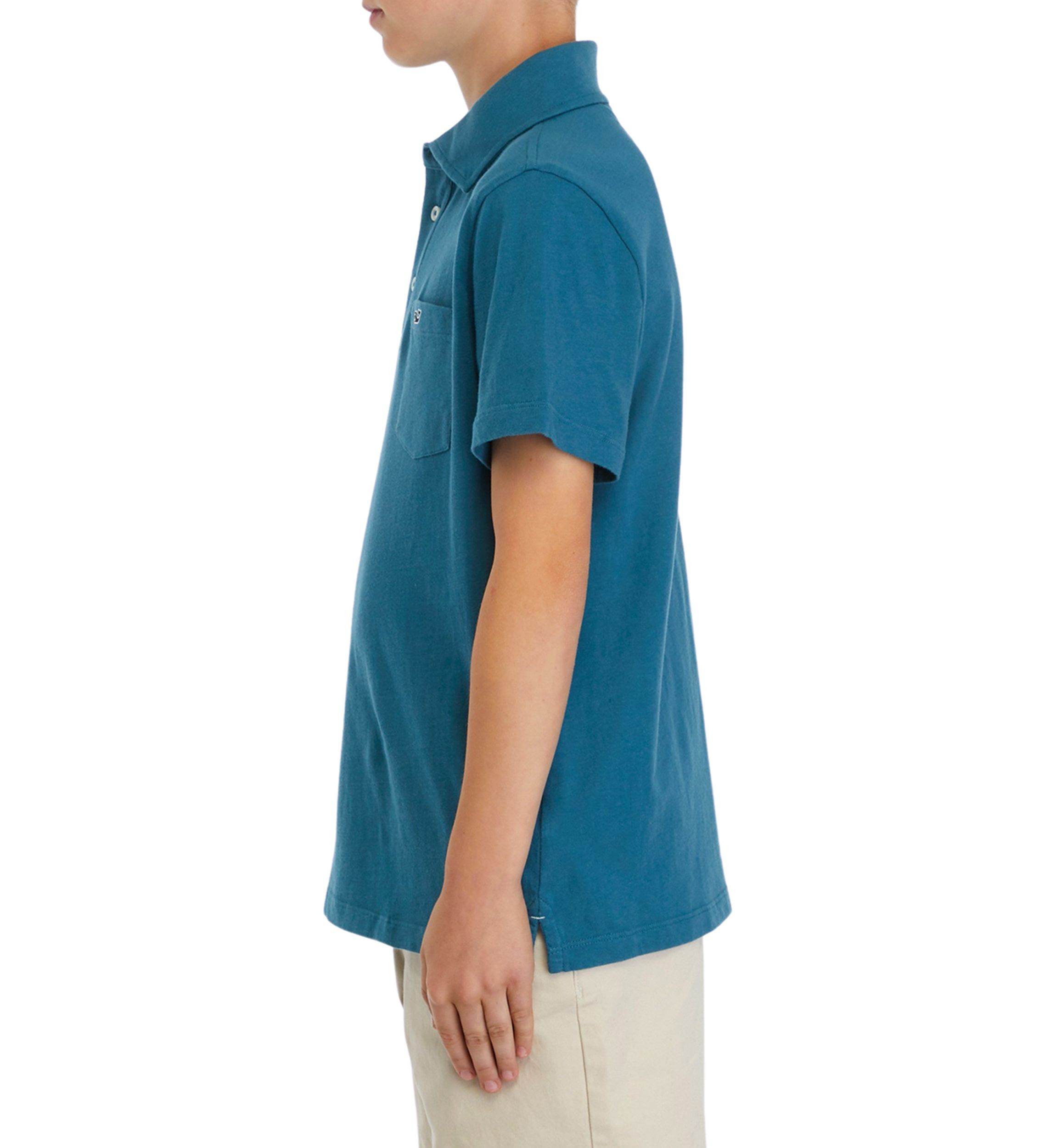 Boys 8-20 Clean Slub Jersey Polo Shirt