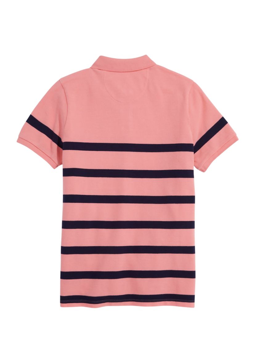 Boys 8-20 Heritage Breton Piqué Polo Shirt