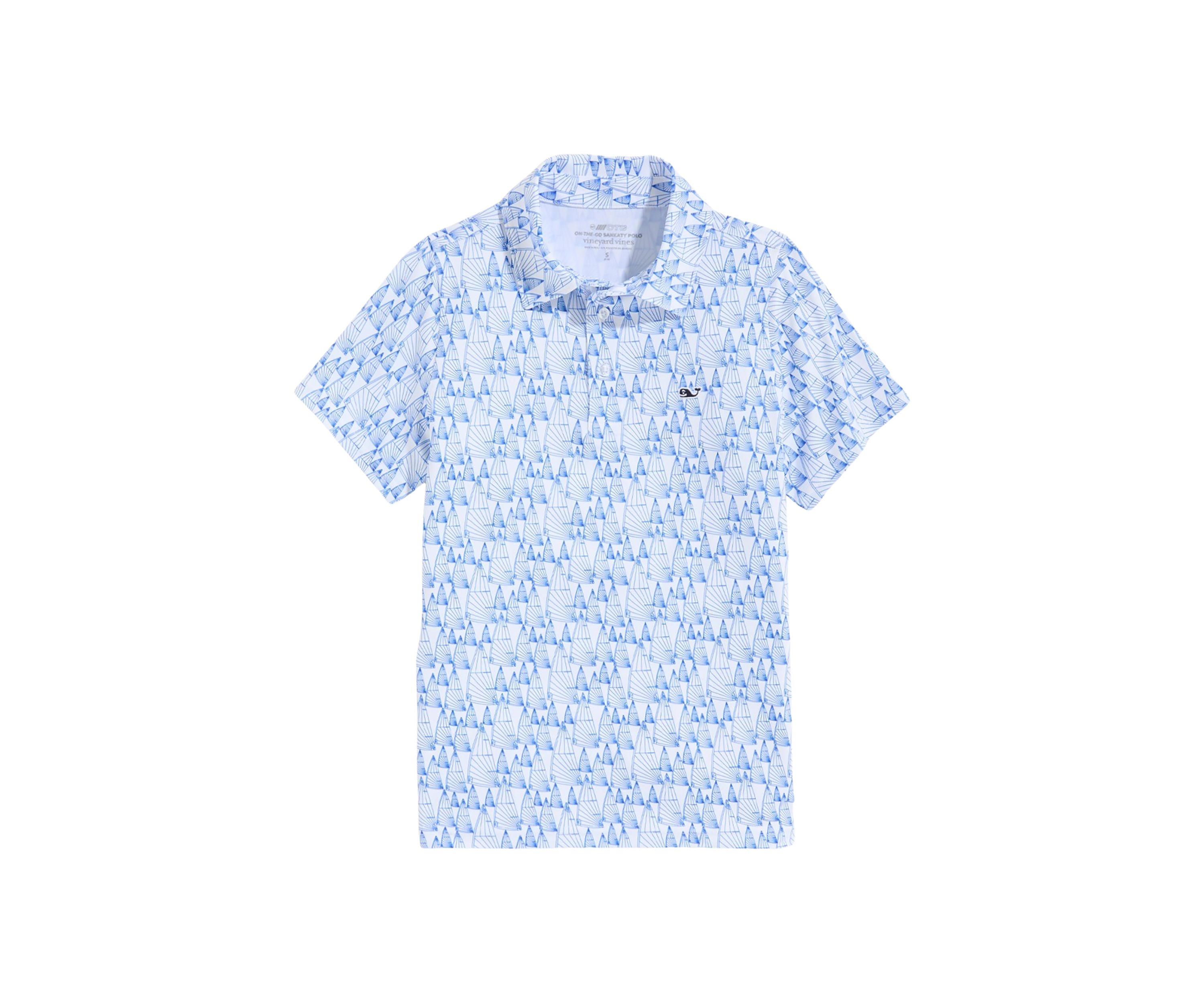 Boys 8-20 Printed Sankaty Polo Shirt