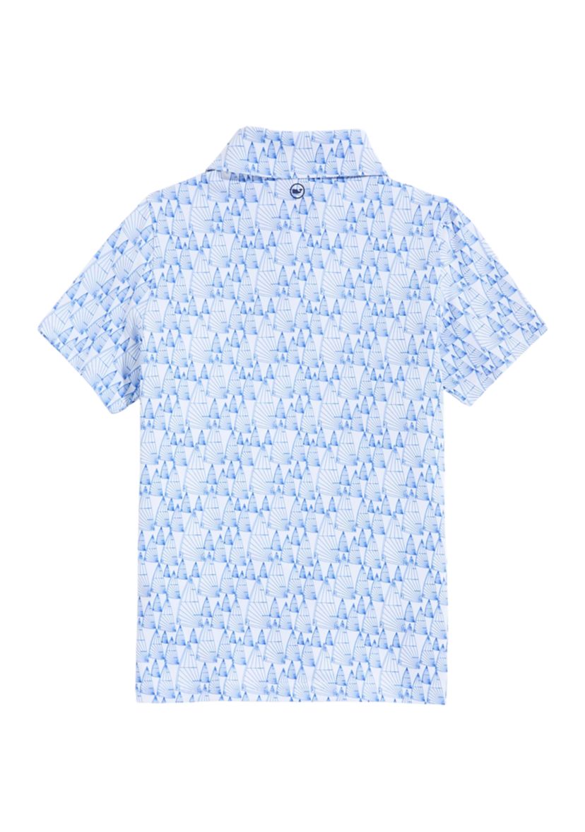 Boys 8-20 Printed Sankaty Polo Shirt