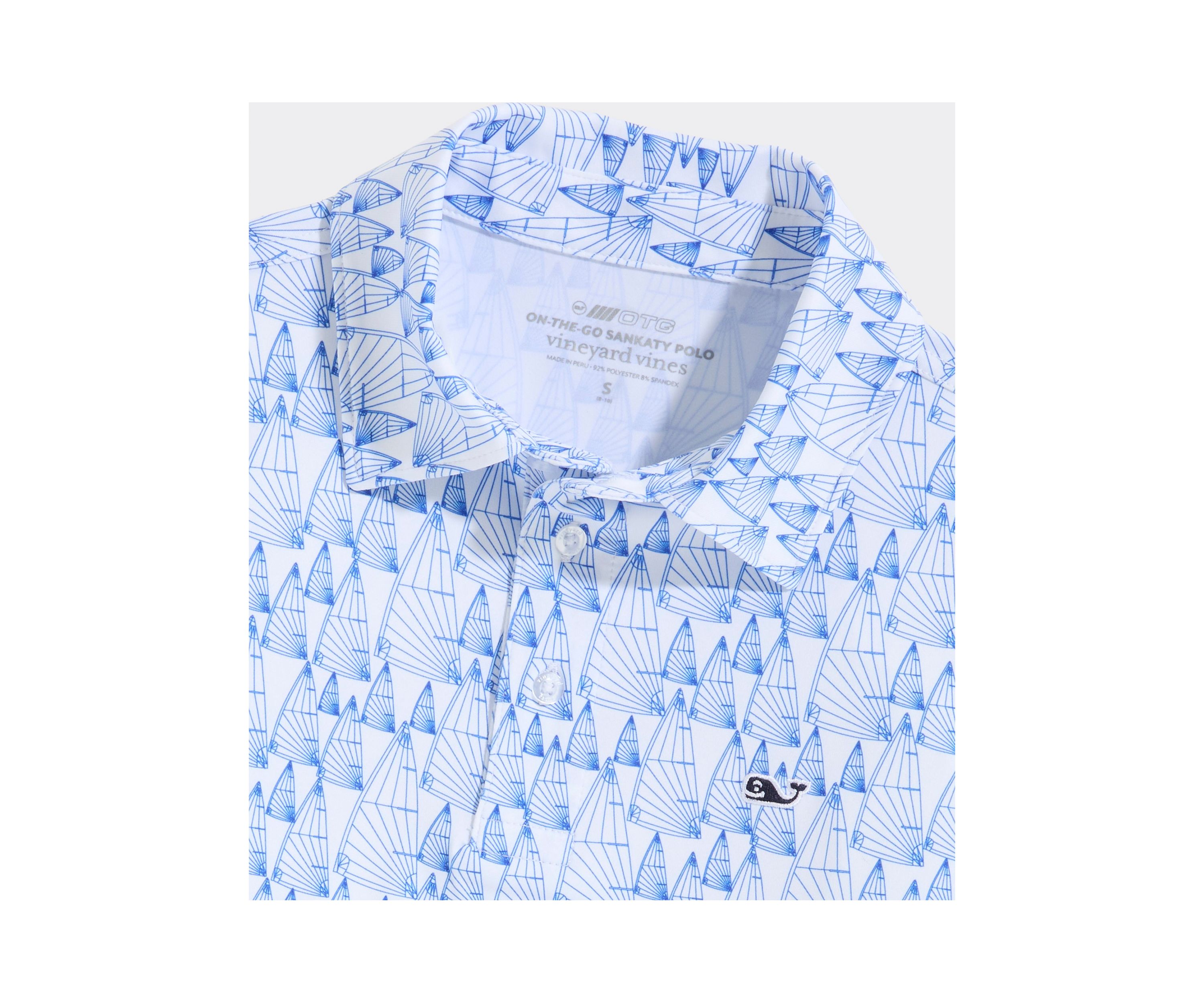 Boys 8-20 Printed Sankaty Polo Shirt