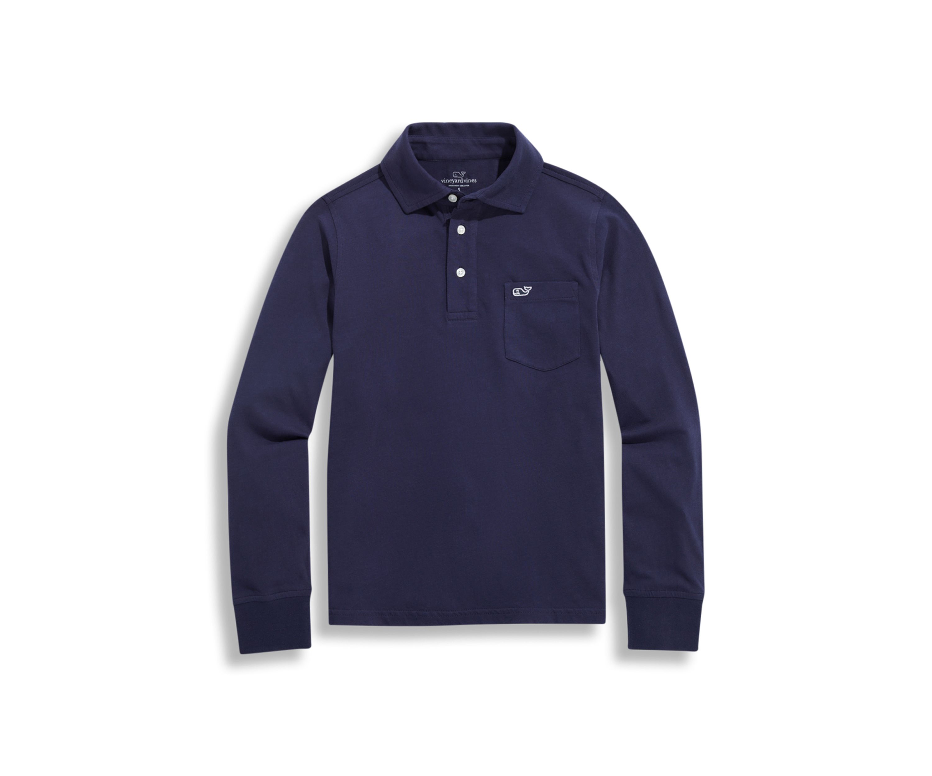 Boys 8-20 Surf Long Sleeve Polo Shirt 