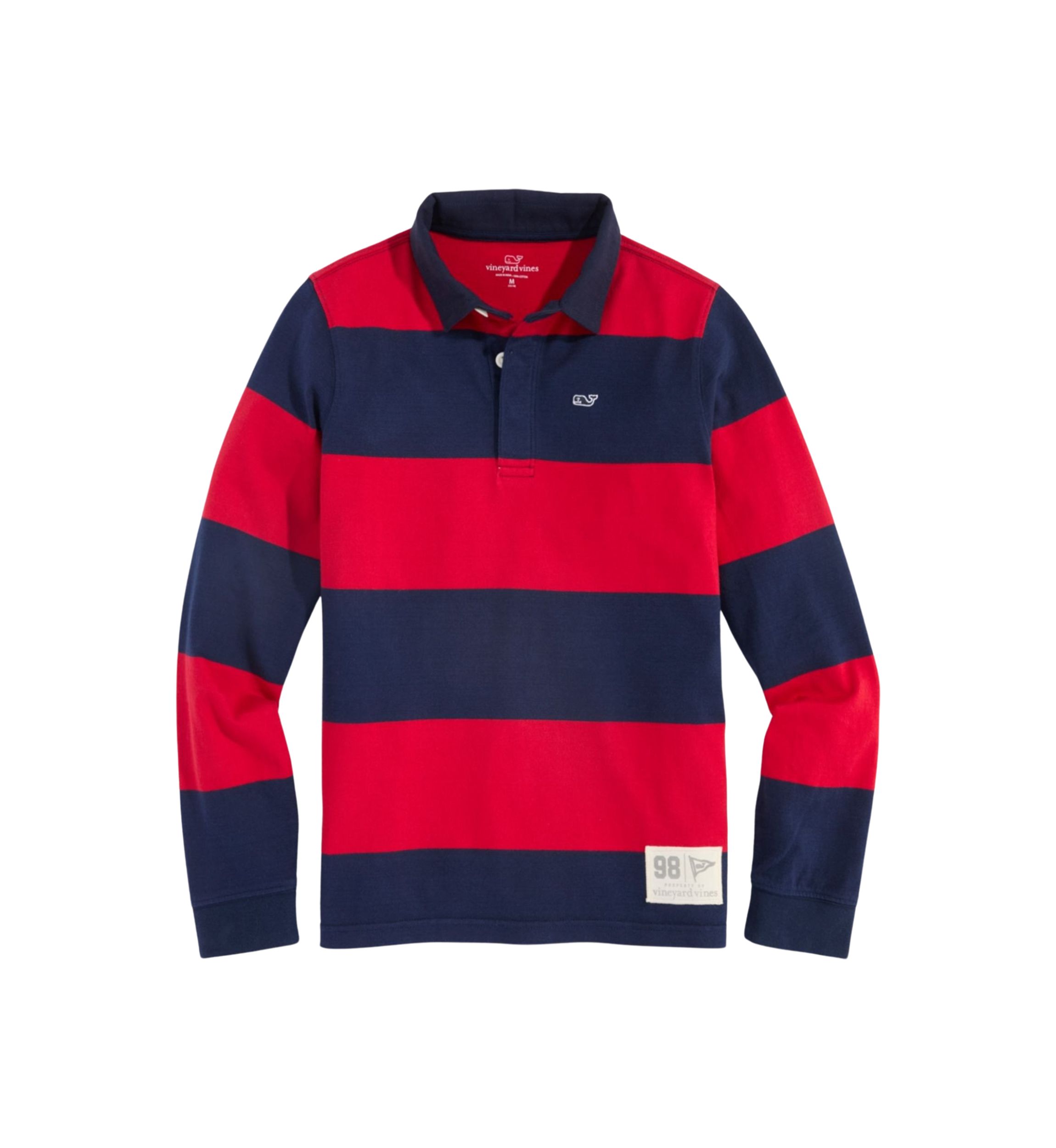 Boys 8-20 Striped Rugby Shirt