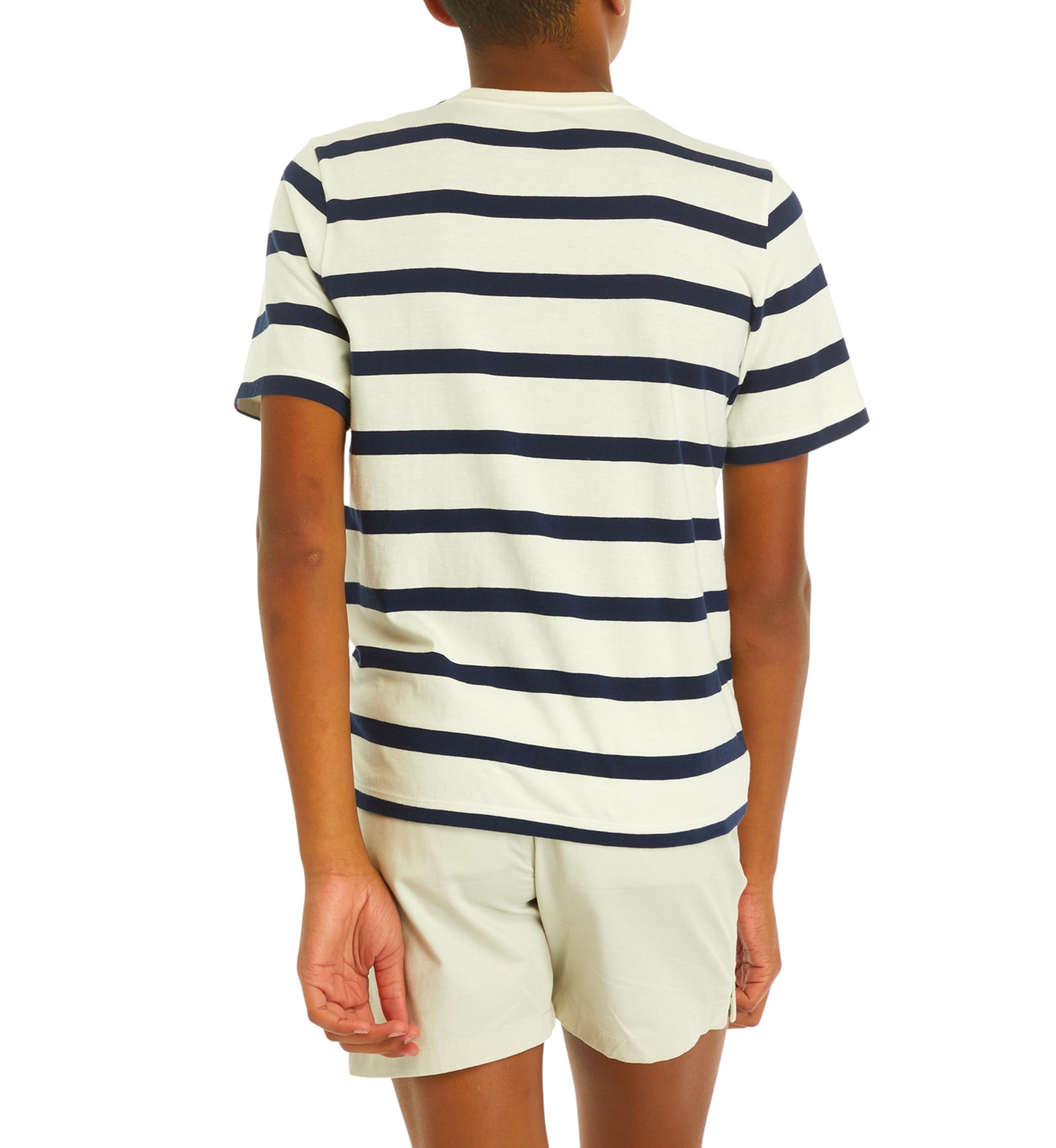 Boys 8-20 Clean Slub Breton T-Shirt