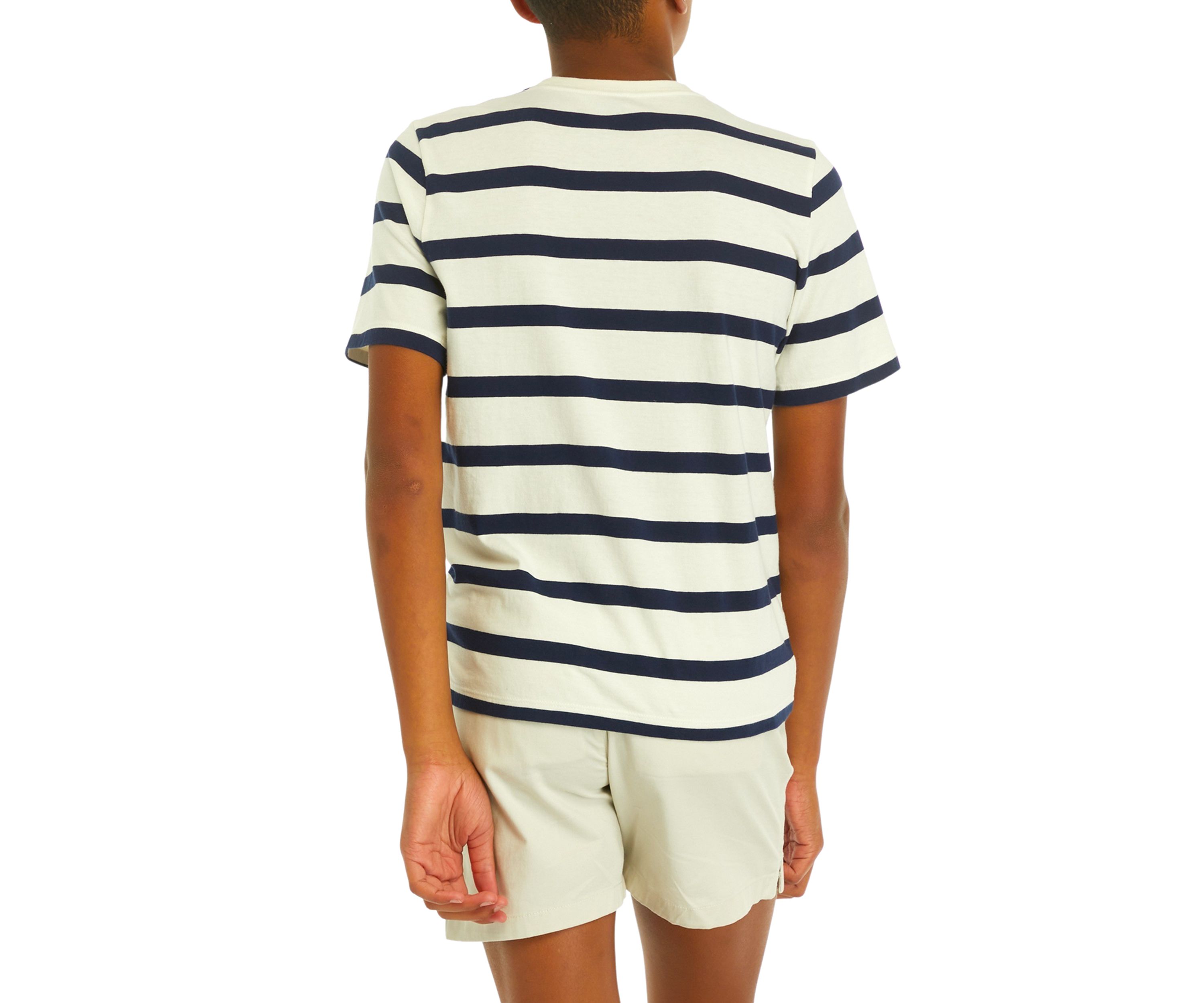 Boys 8-20 Clean Slub Breton T-Shirt