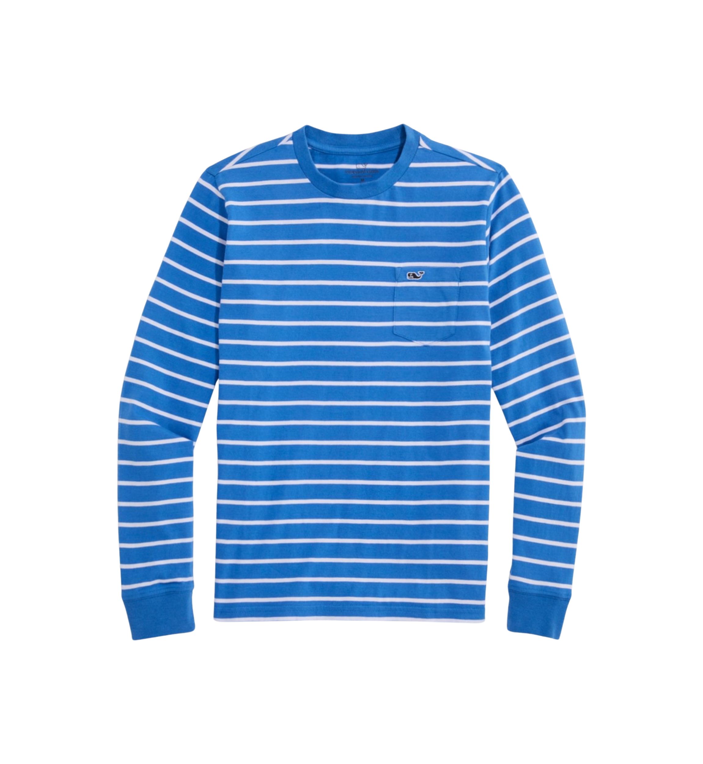 Boys 8-20 Long Sleeve Striped Pocket T-Shirt