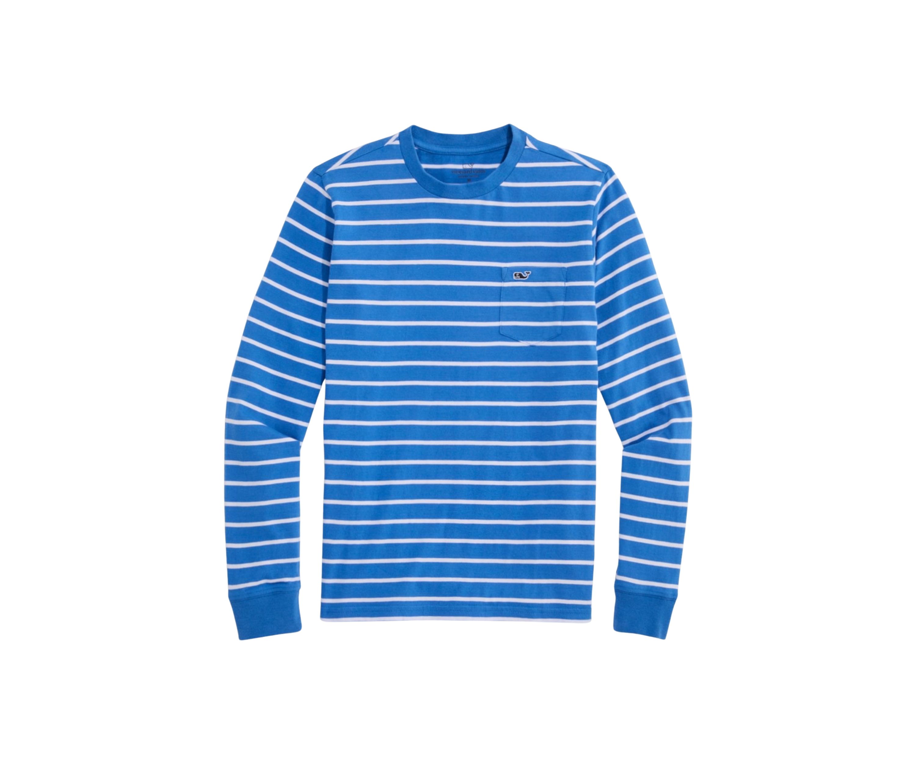 Boys 8-20 Long Sleeve Striped Pocket T-Shirt