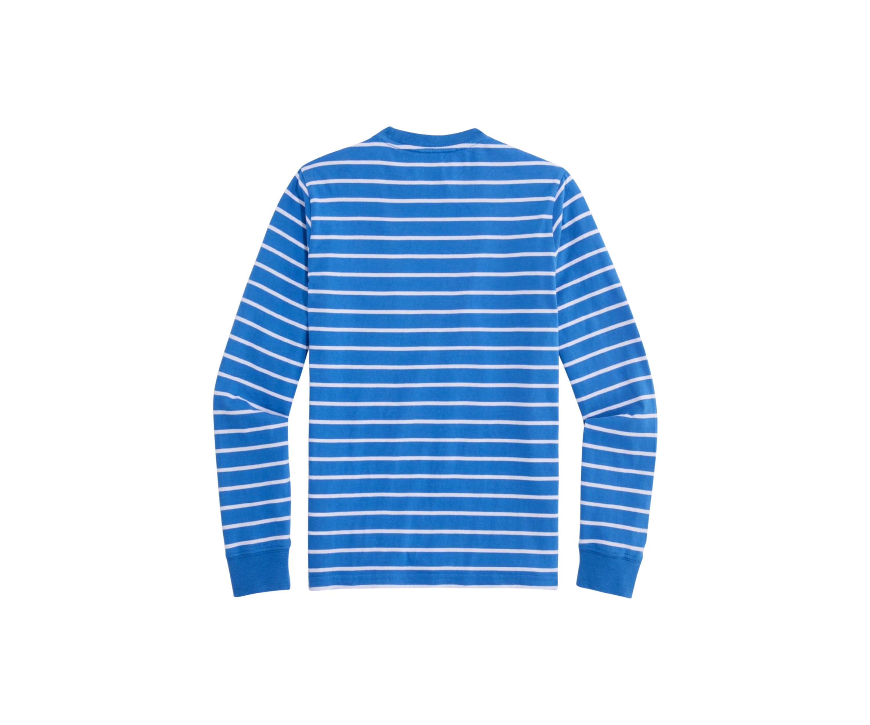 Boys 8-20 Long Sleeve Striped Pocket T-Shirt