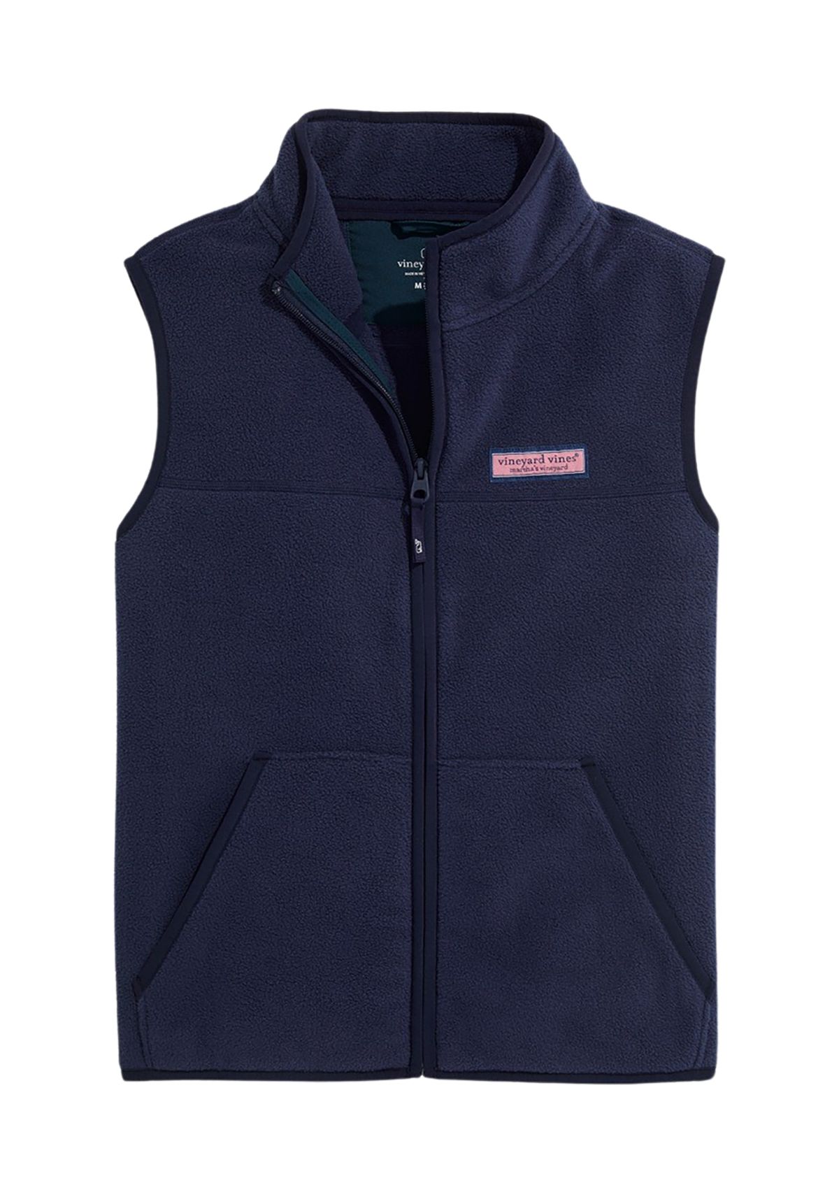 Boys 8-20 Harbor Fleece Zip Up Vest 