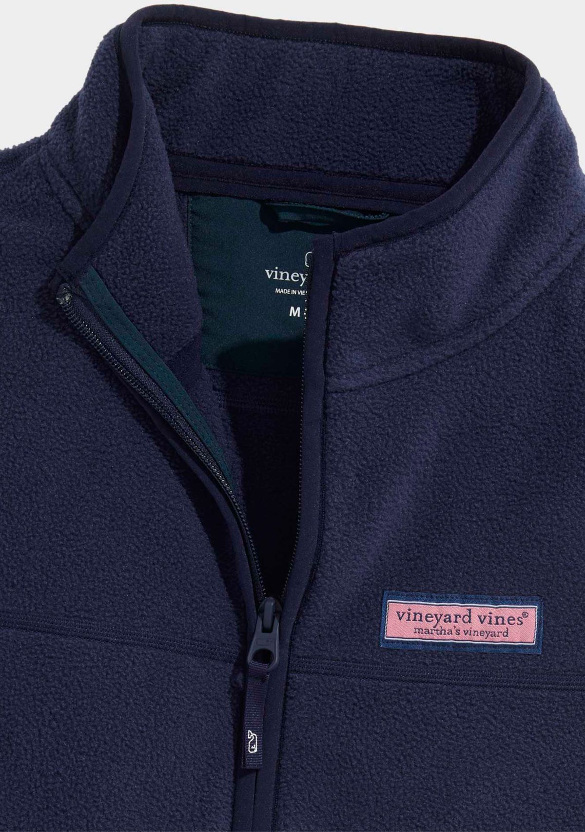 Boys 8-20 Harbor Fleece Zip Up Vest 