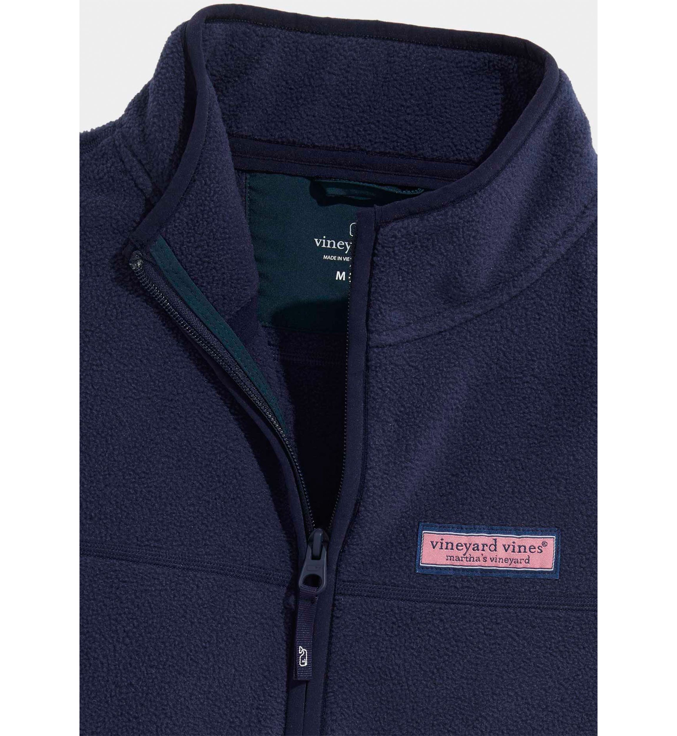 Boys 8-20 Harbor Fleece Zip Up Vest 