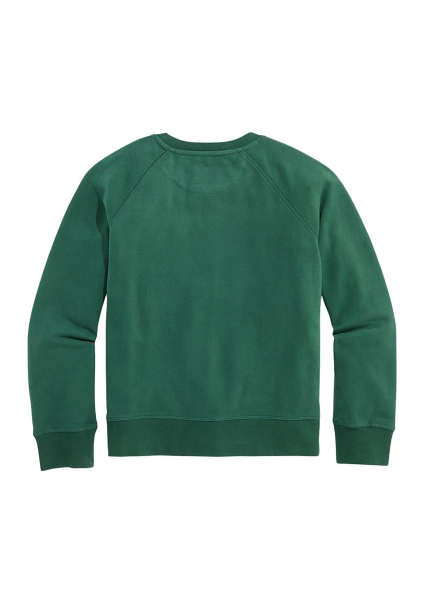 Boys 8-20 Graphic Crew Neck Pullover