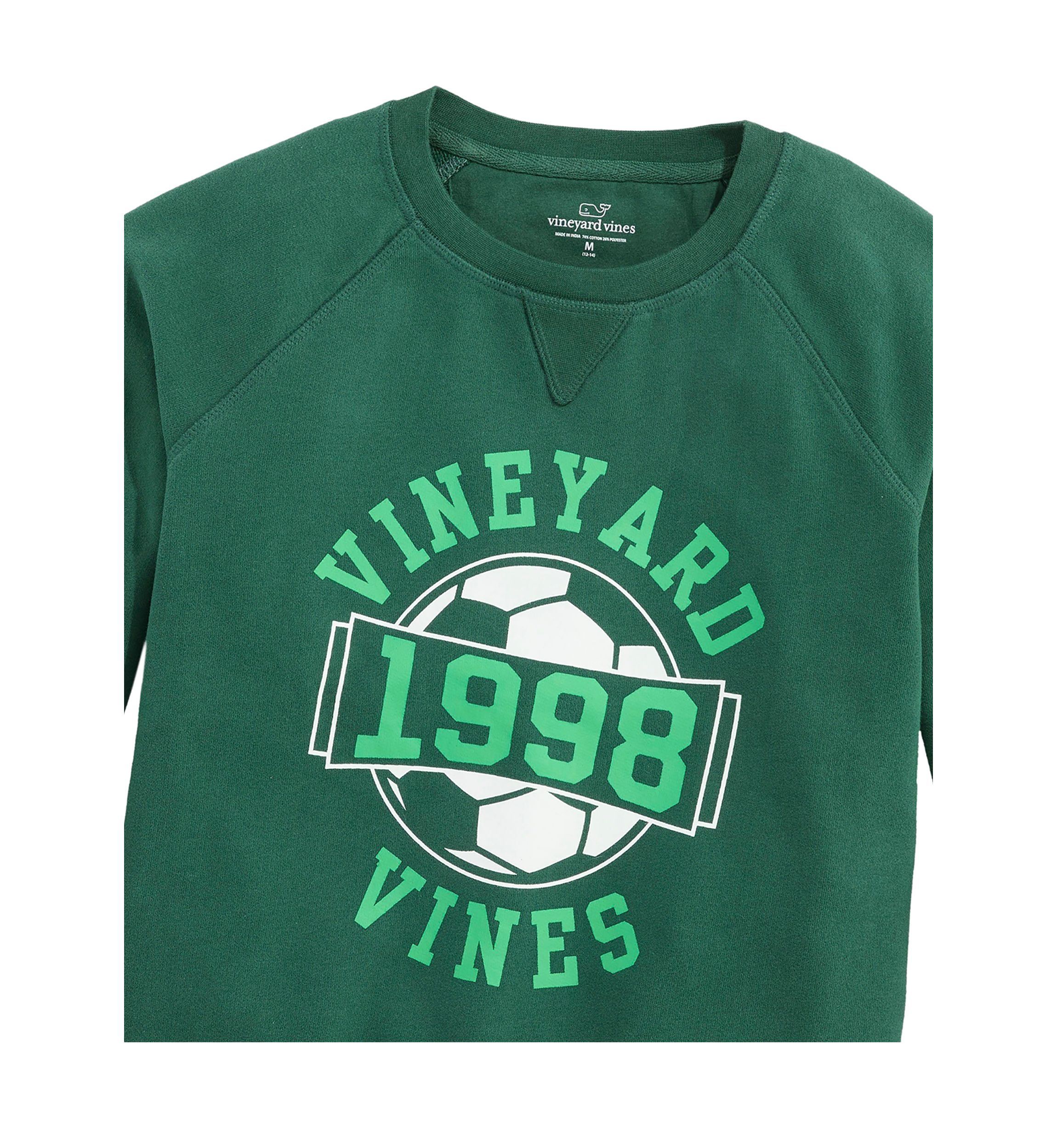 Boys 8-20 Graphic Crew Neck Pullover