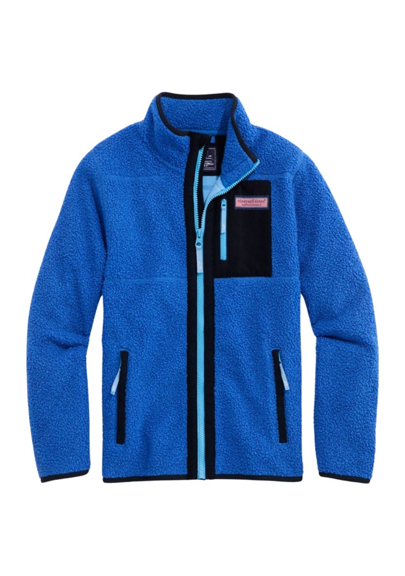 Boys 8-20 Super Soft Full Zip Sherpa Jacket