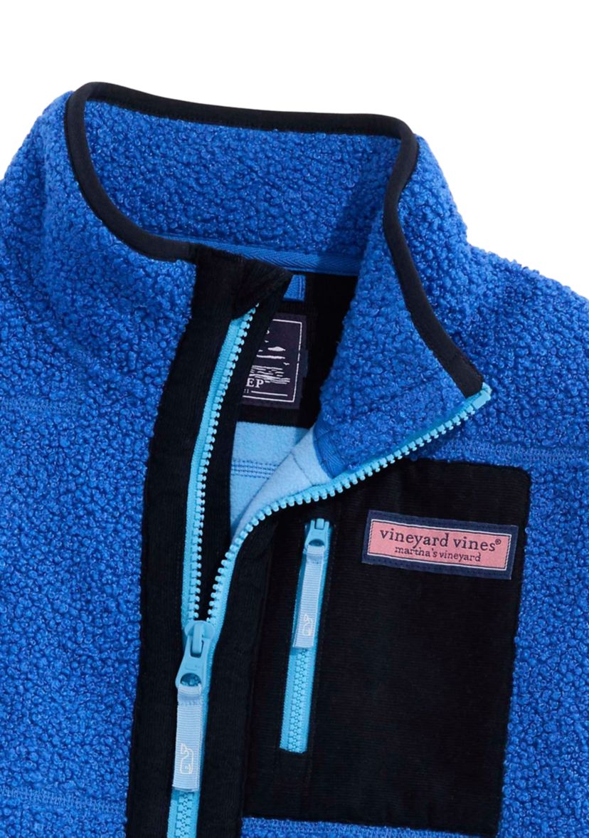 Boys 8-20 Super Soft Full Zip Sherpa Jacket