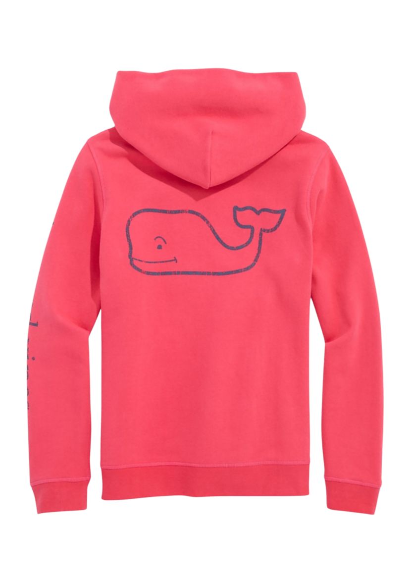 Boys 8-20 Vintage Whale Pullover Hoodie