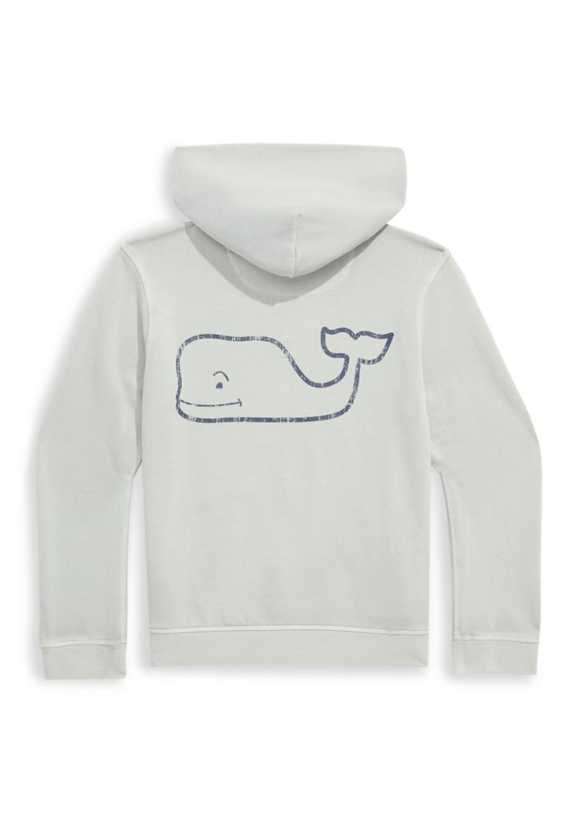 Boys 8-20 Vinatge Whale Logo Hoodie