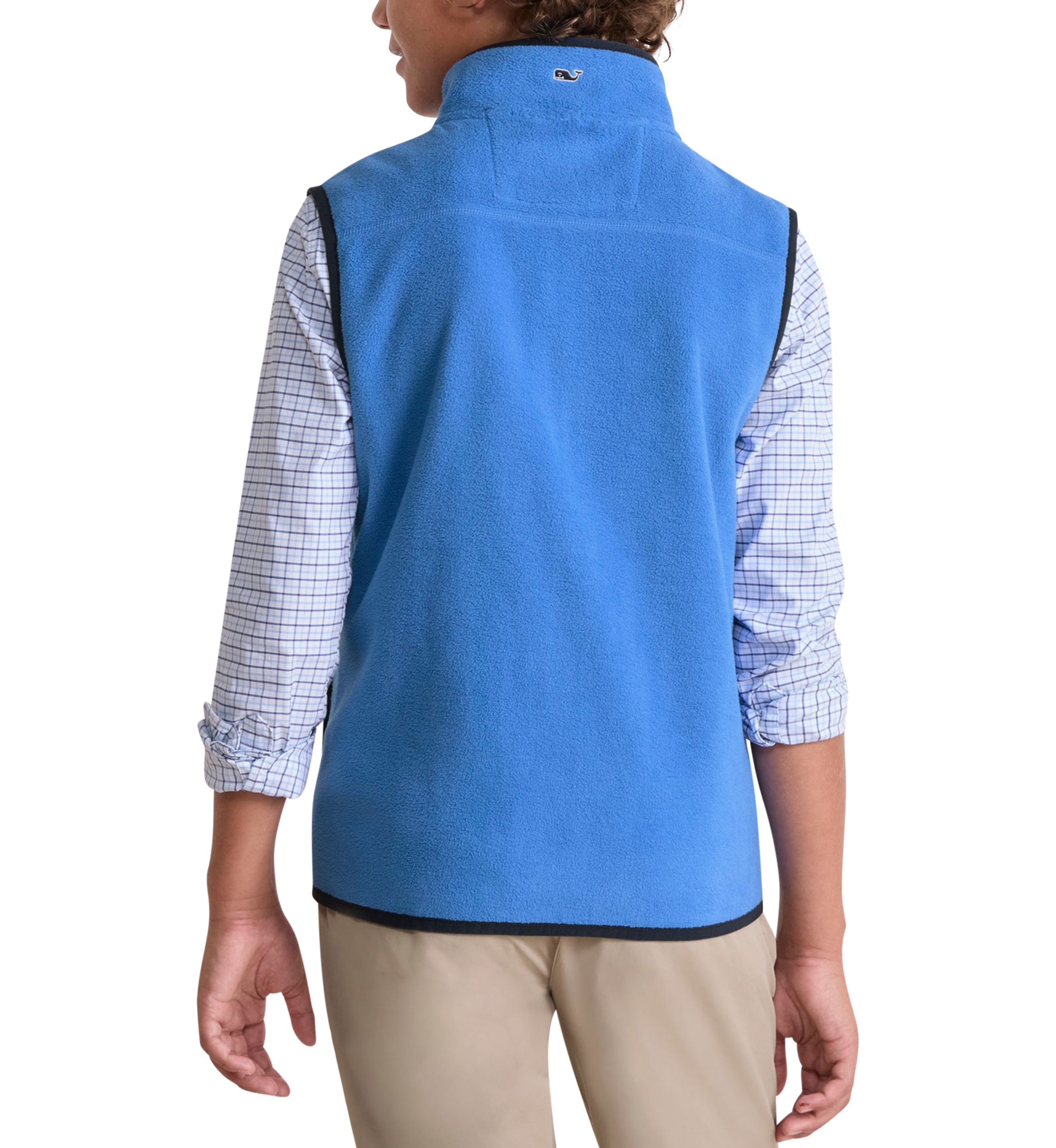 Boys 8-20 Harbor Fleece Zip Up Vest 