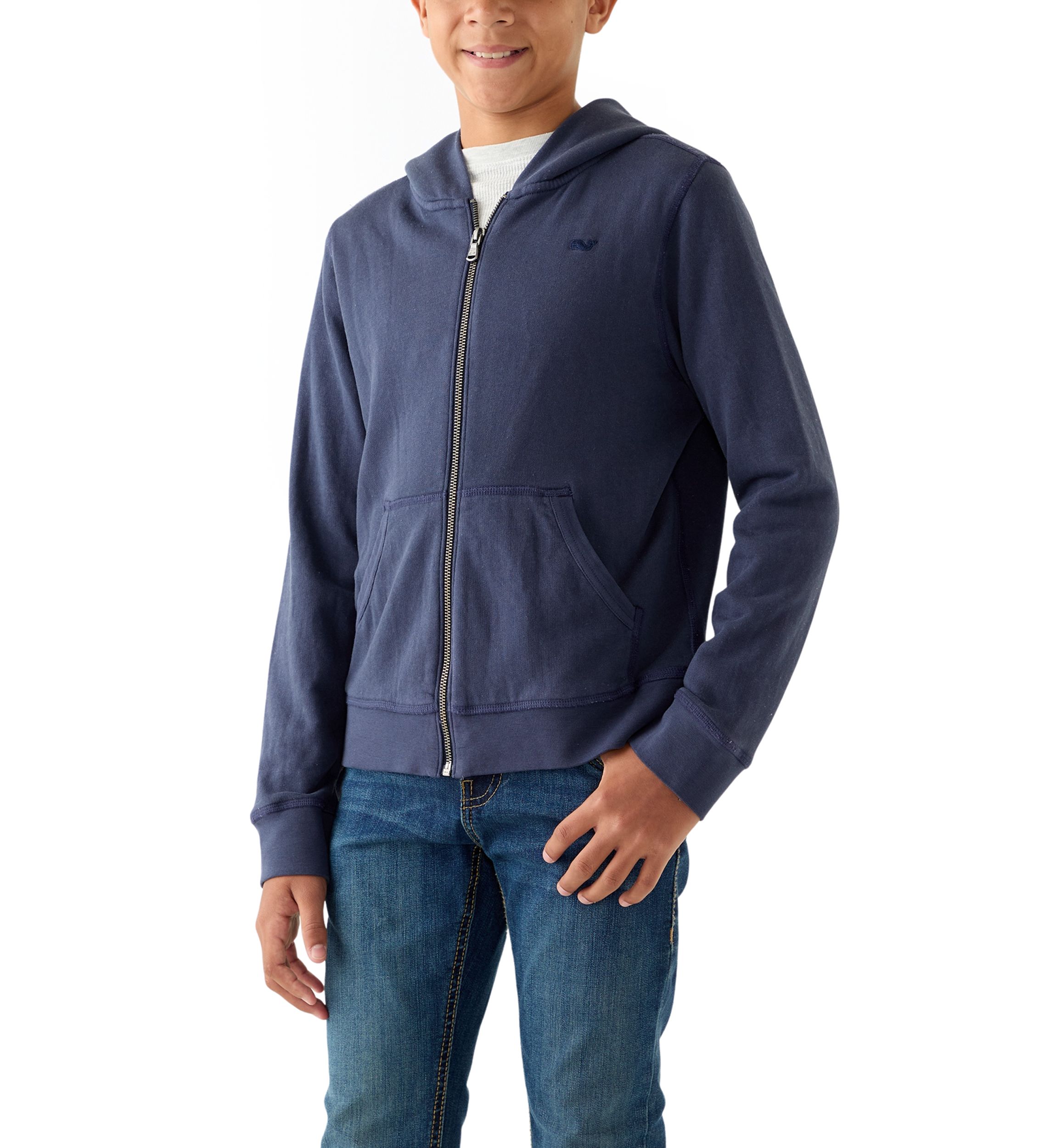 Boys 8-20 Vineyard Terry Full Zip Hoodie