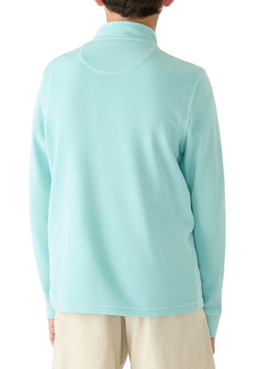 Vineyard Vines Boys 8-20 Coastline Garment Dyed 1/4 Zip Jackt | Belk