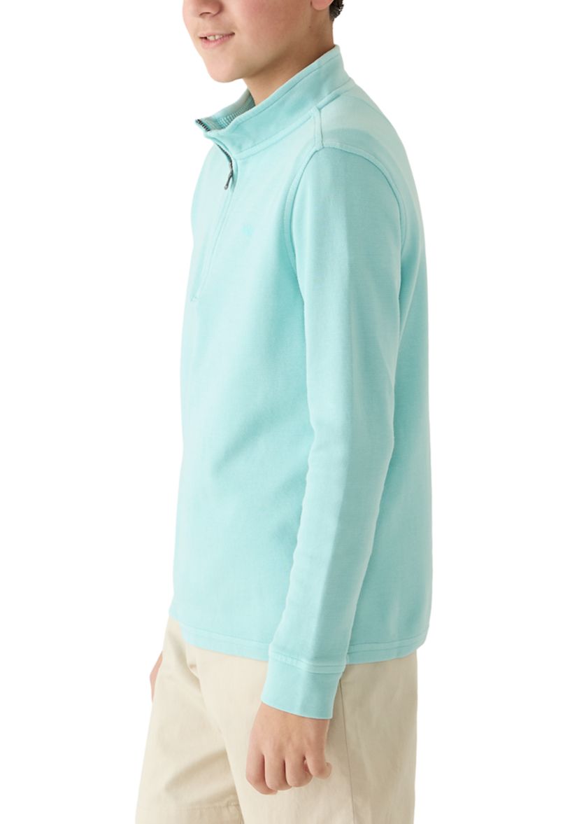 Vineyard Vines Boys 8-20 Coastline Garment Dyed 1/4 Zip Jackt | Belk