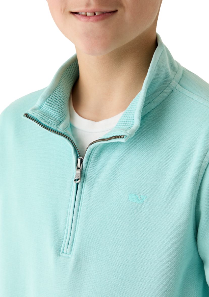 Vineyard Vines Boys 8-20 Coastline Garment Dyed 1/4 Zip Jackt | Belk